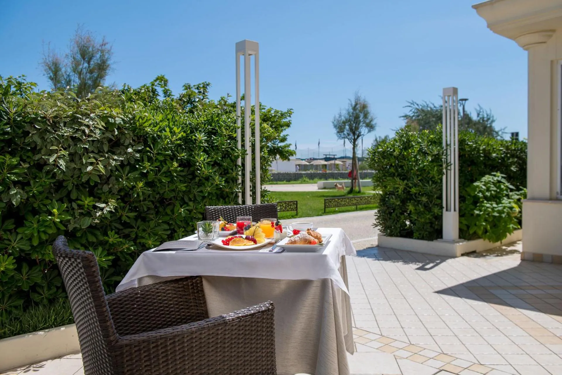 Breakfast in Hotel Riviera