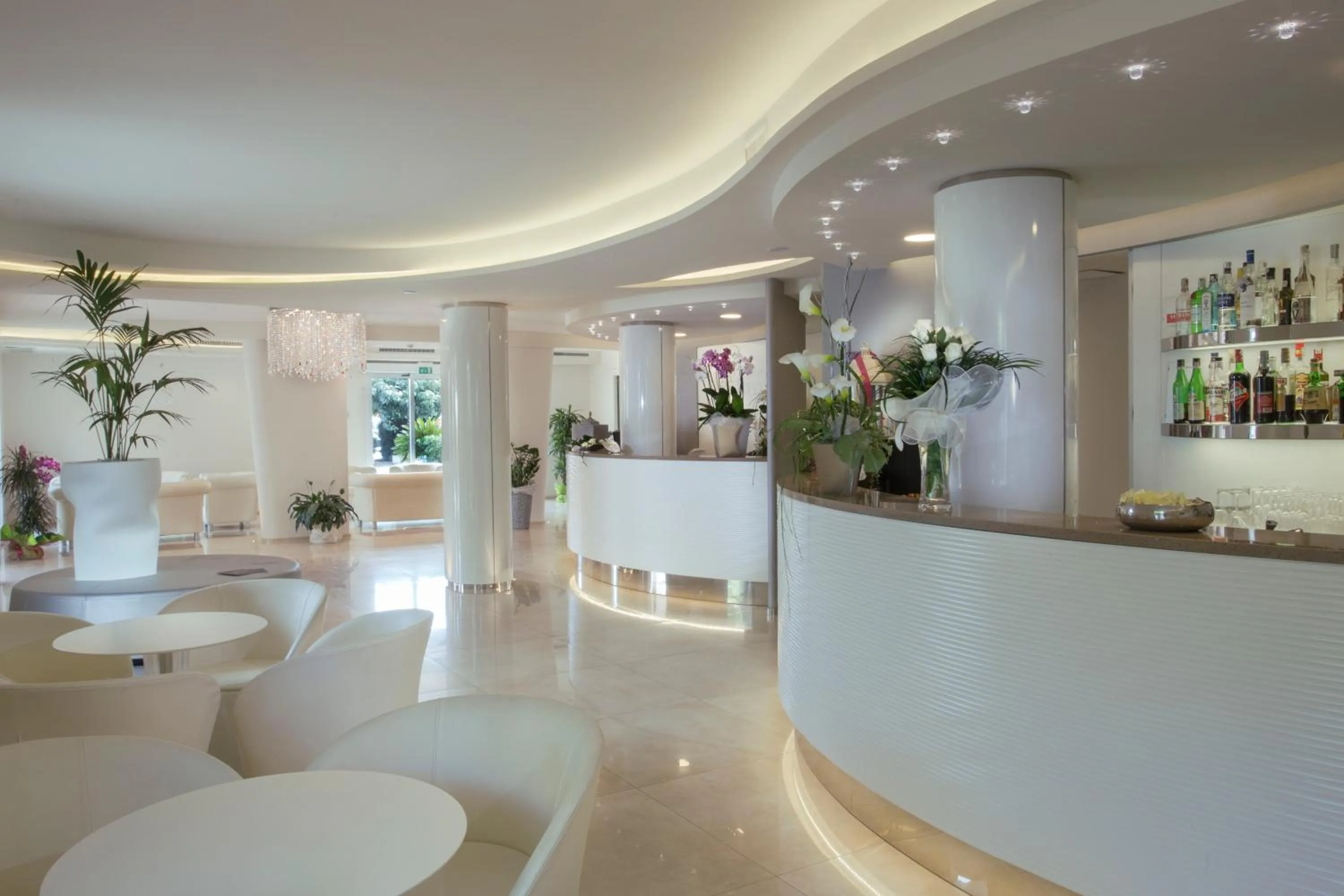 Lobby or reception in Hotel Riviera