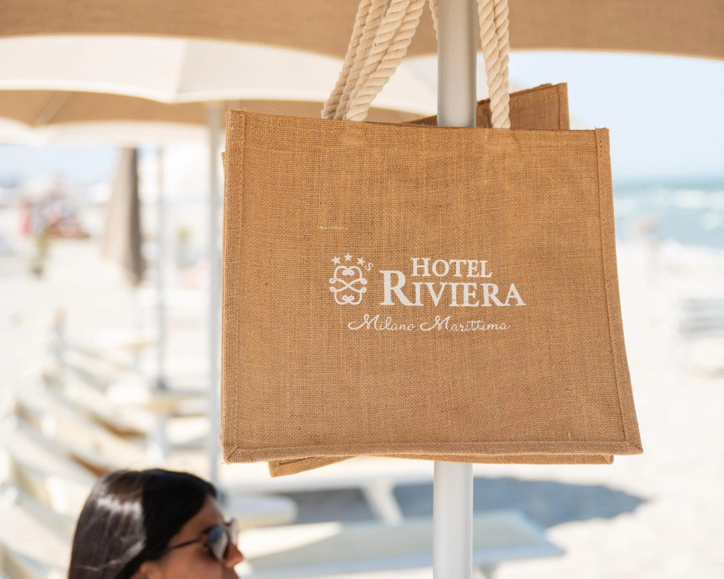 Property logo or sign in Hotel Riviera