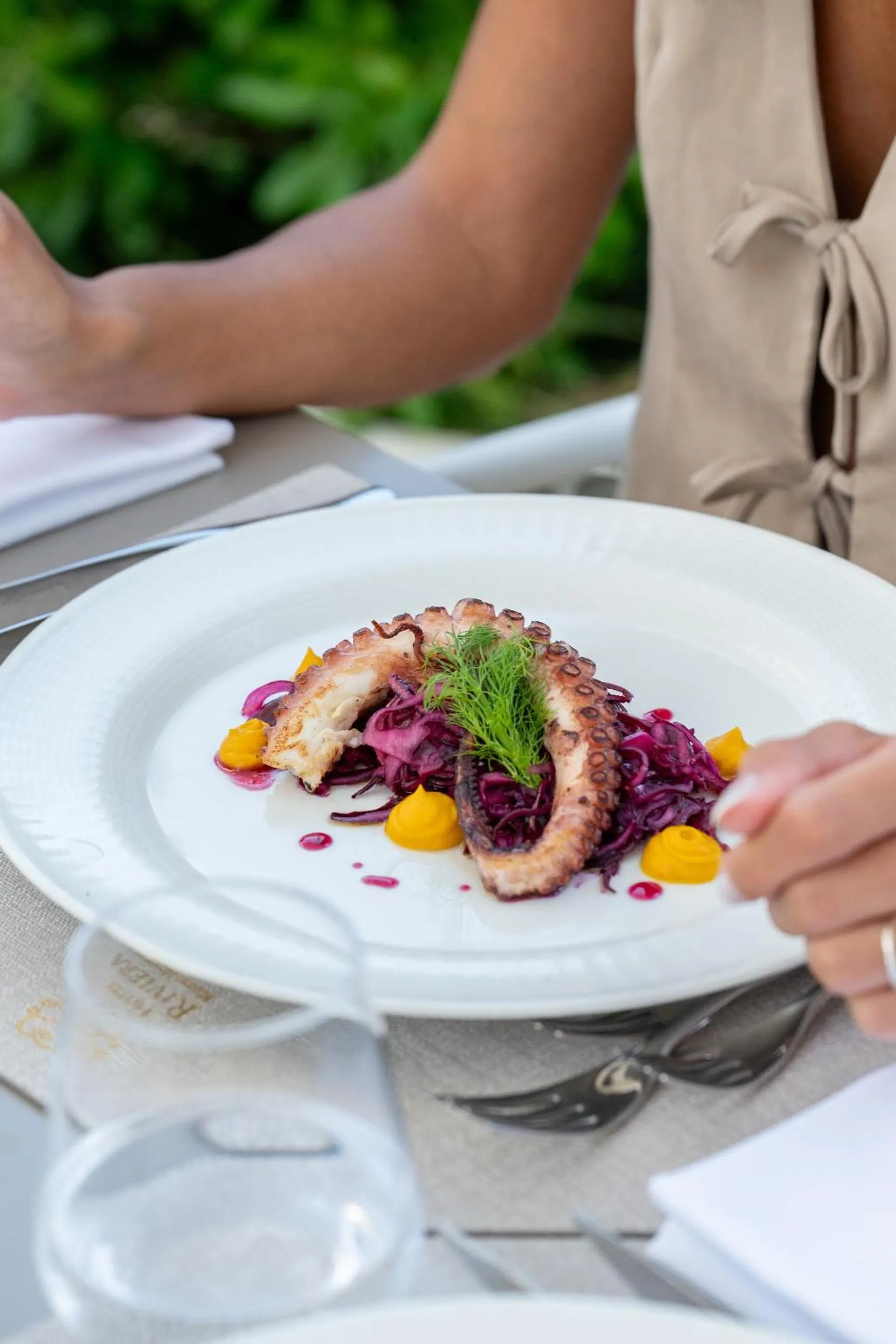 Food and drinks in Hotel Riviera