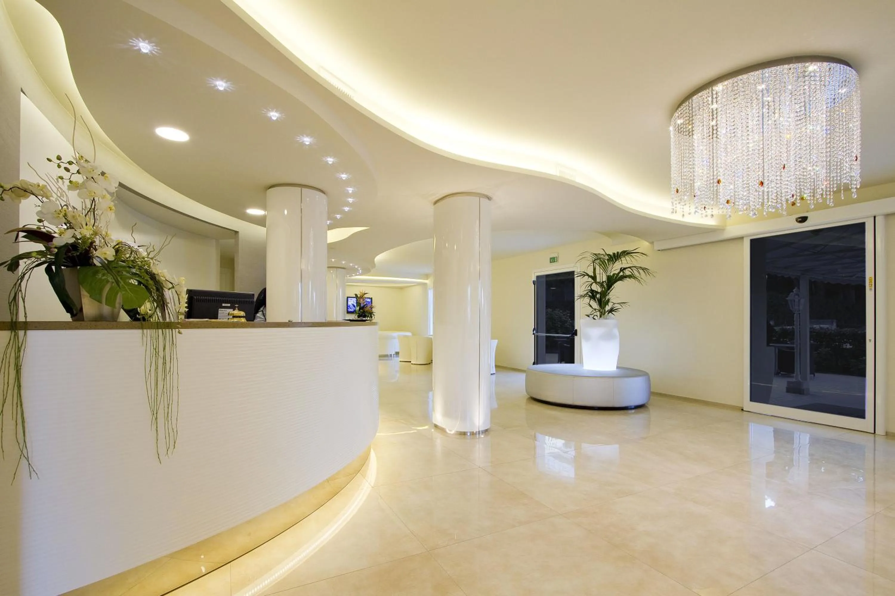 Lobby or reception in Hotel Riviera