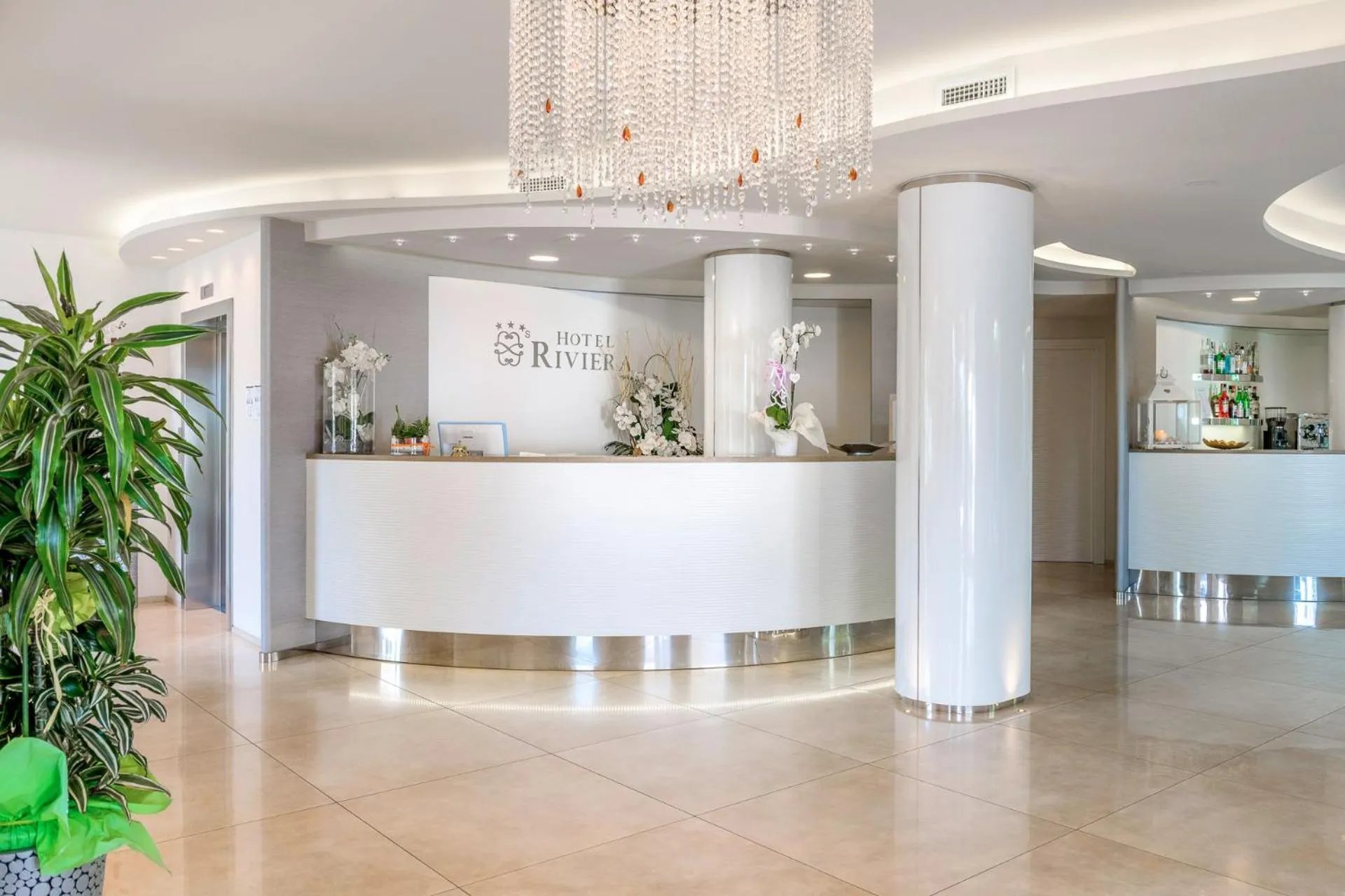 Lobby or reception in Hotel Riviera