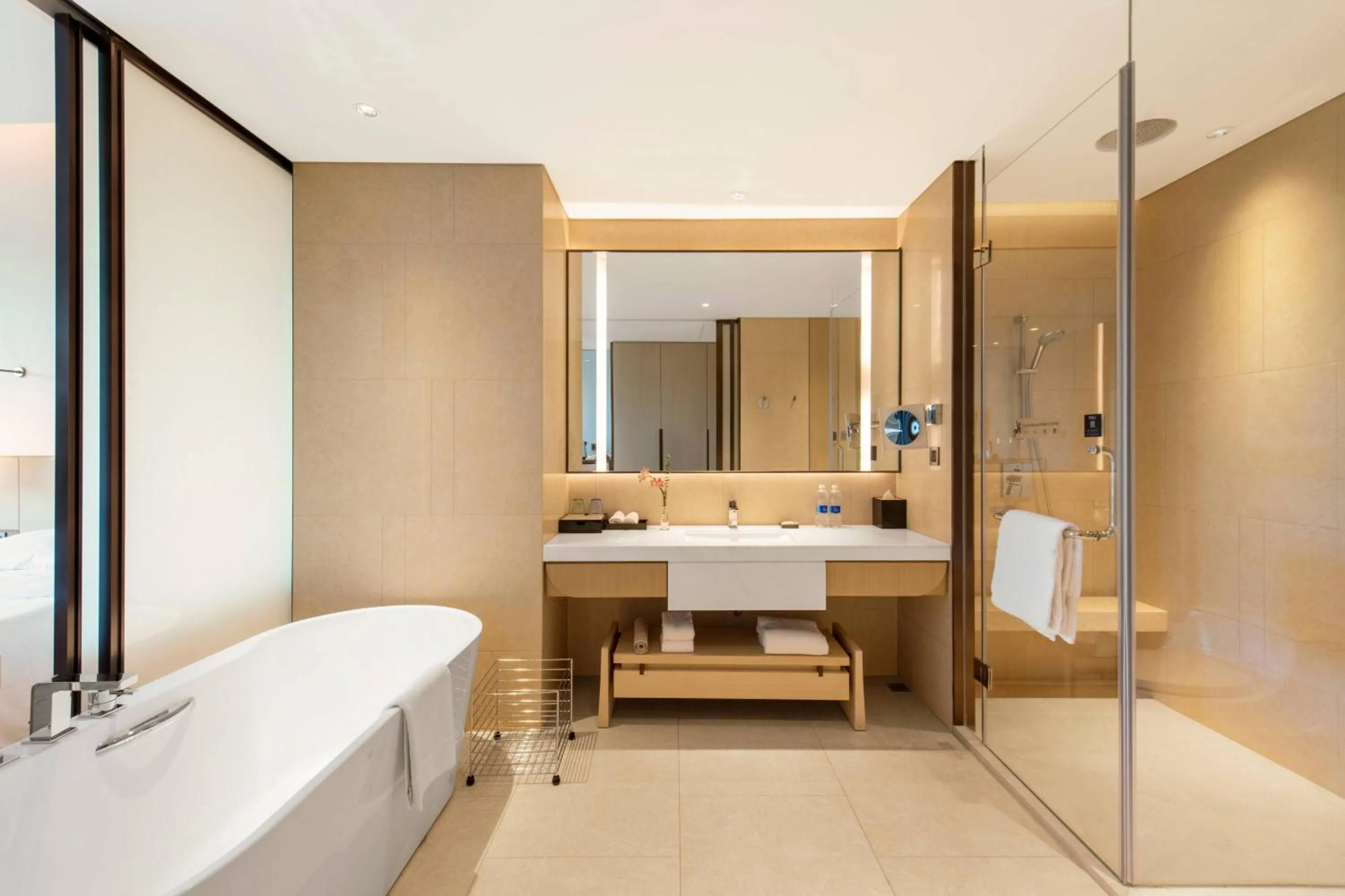 Bathroom in Suining Marriott Hotel