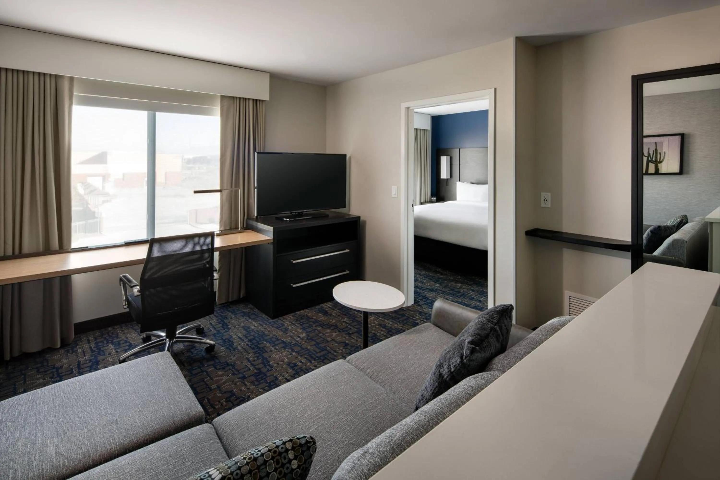 Living room, Bed in Residence Inn by Marriott Scottsdale Salt River