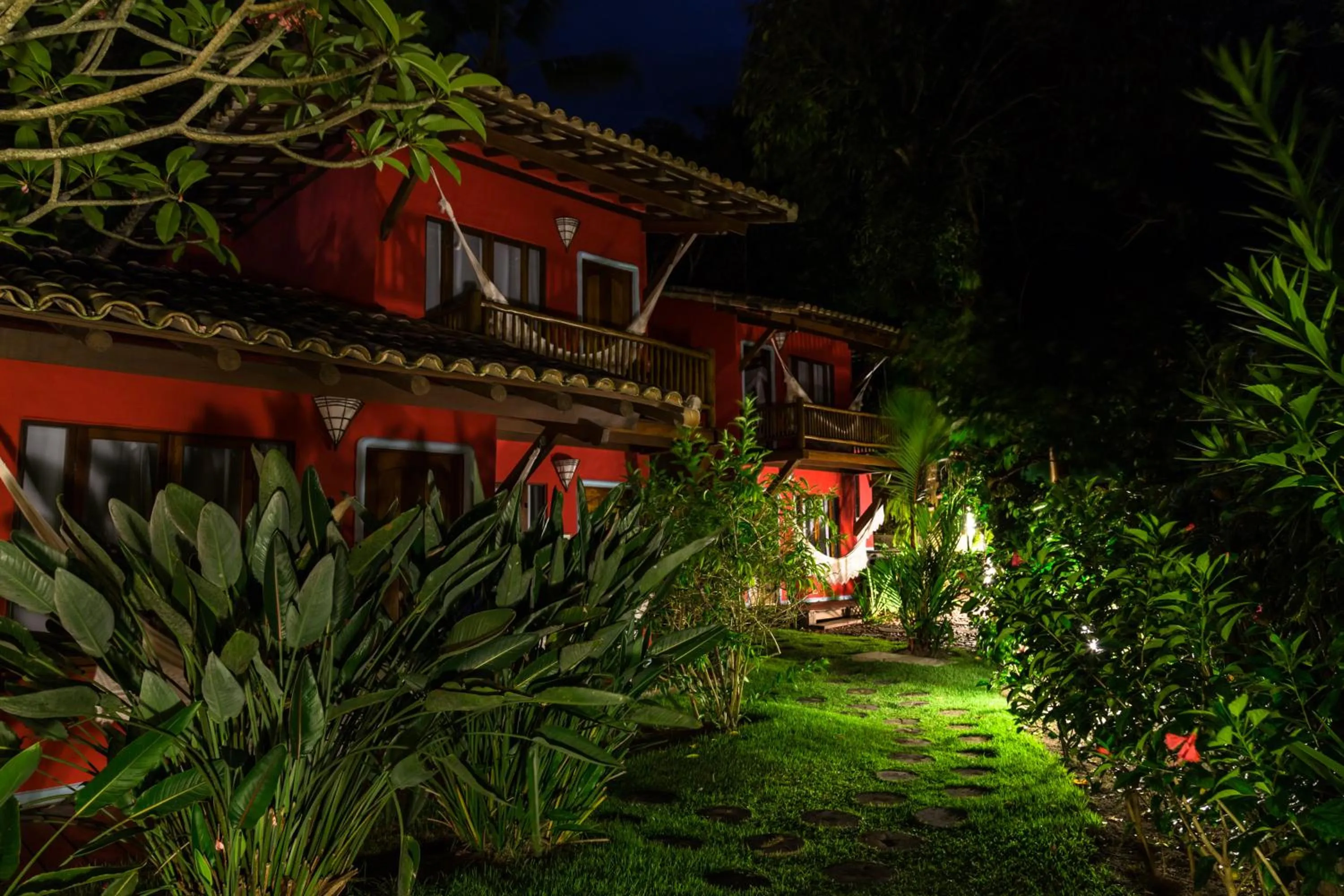 Garden in Pousada Enseada do Espelho