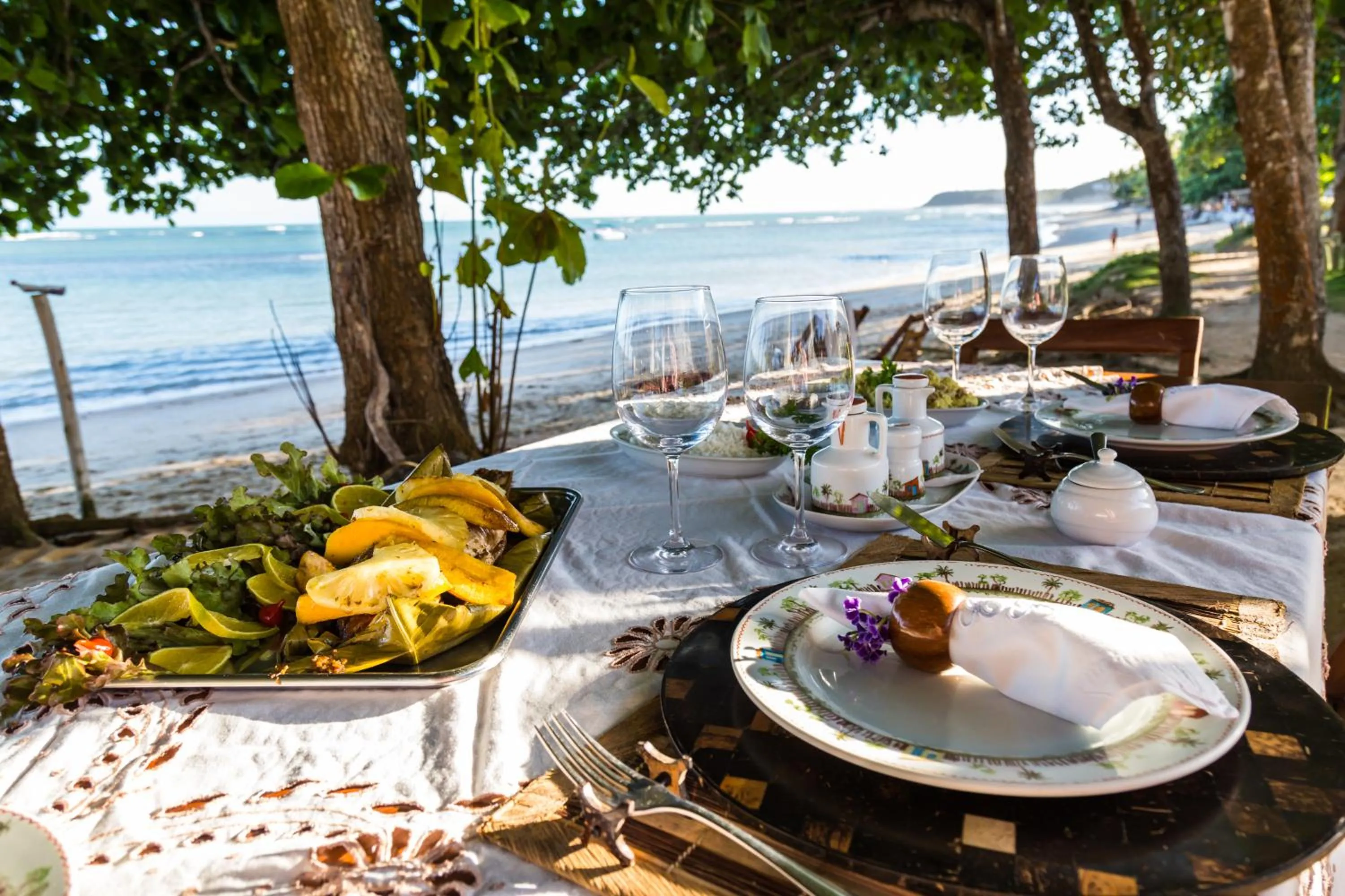 Food in Pousada Enseada do Espelho