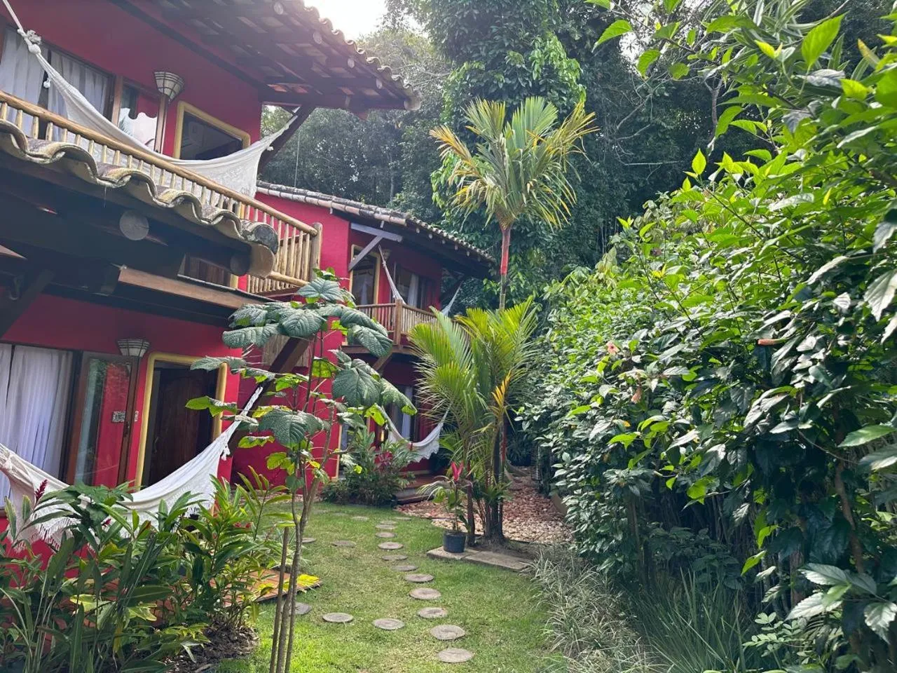 Garden in Pousada Enseada do Espelho