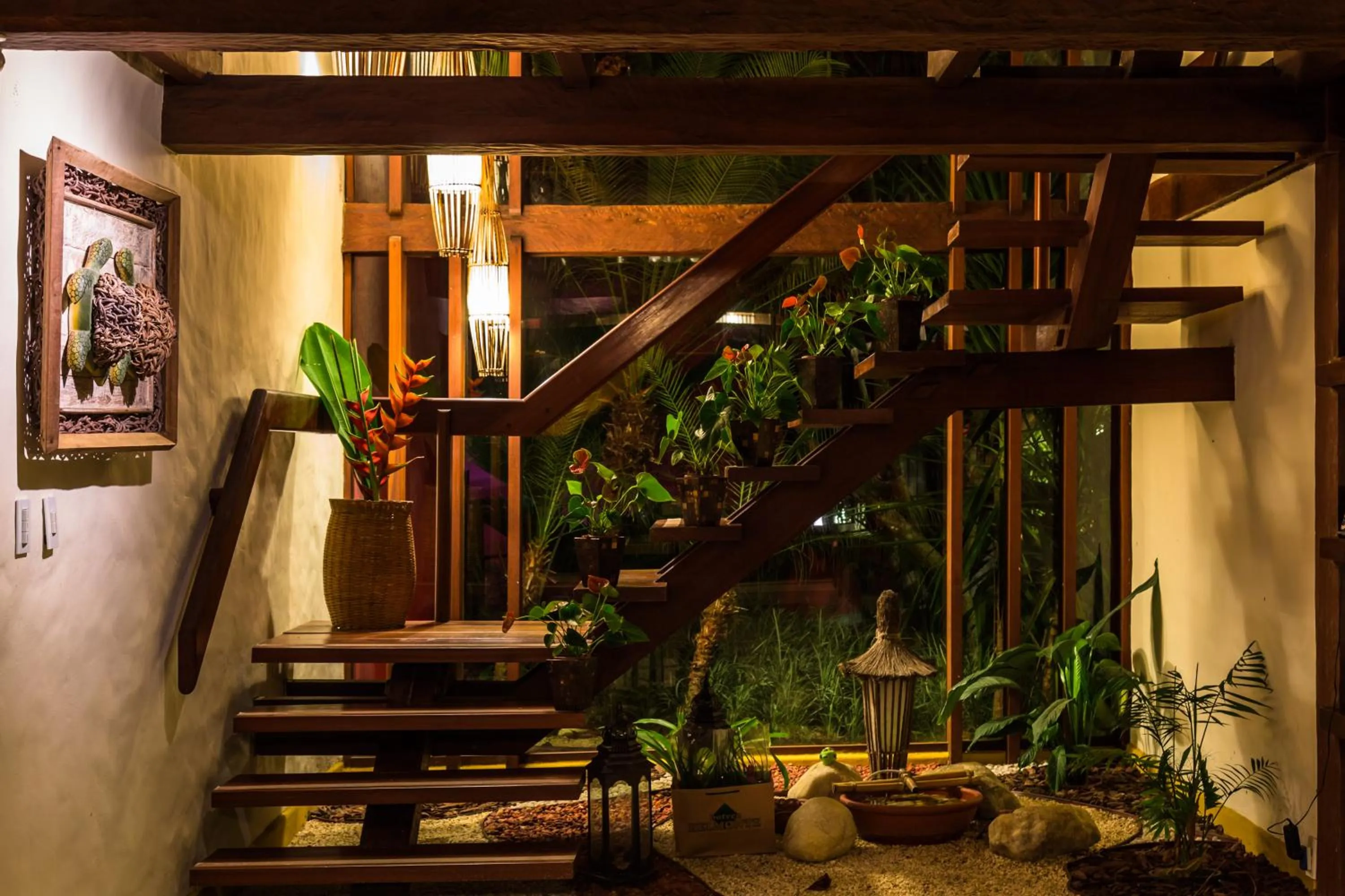 Lobby or reception in Pousada Enseada do Espelho