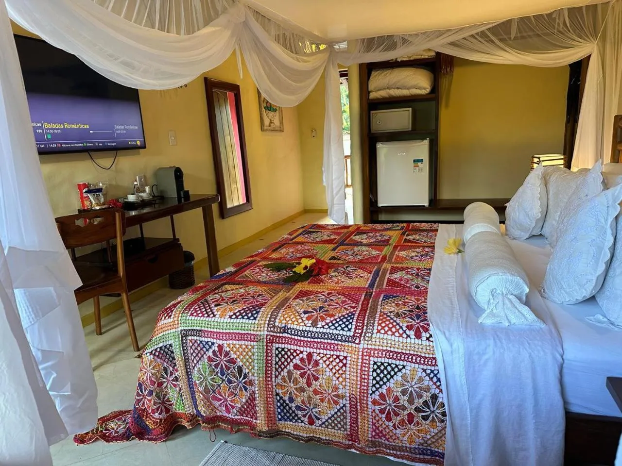 Photo of the whole room, Bed in Pousada Enseada do Espelho