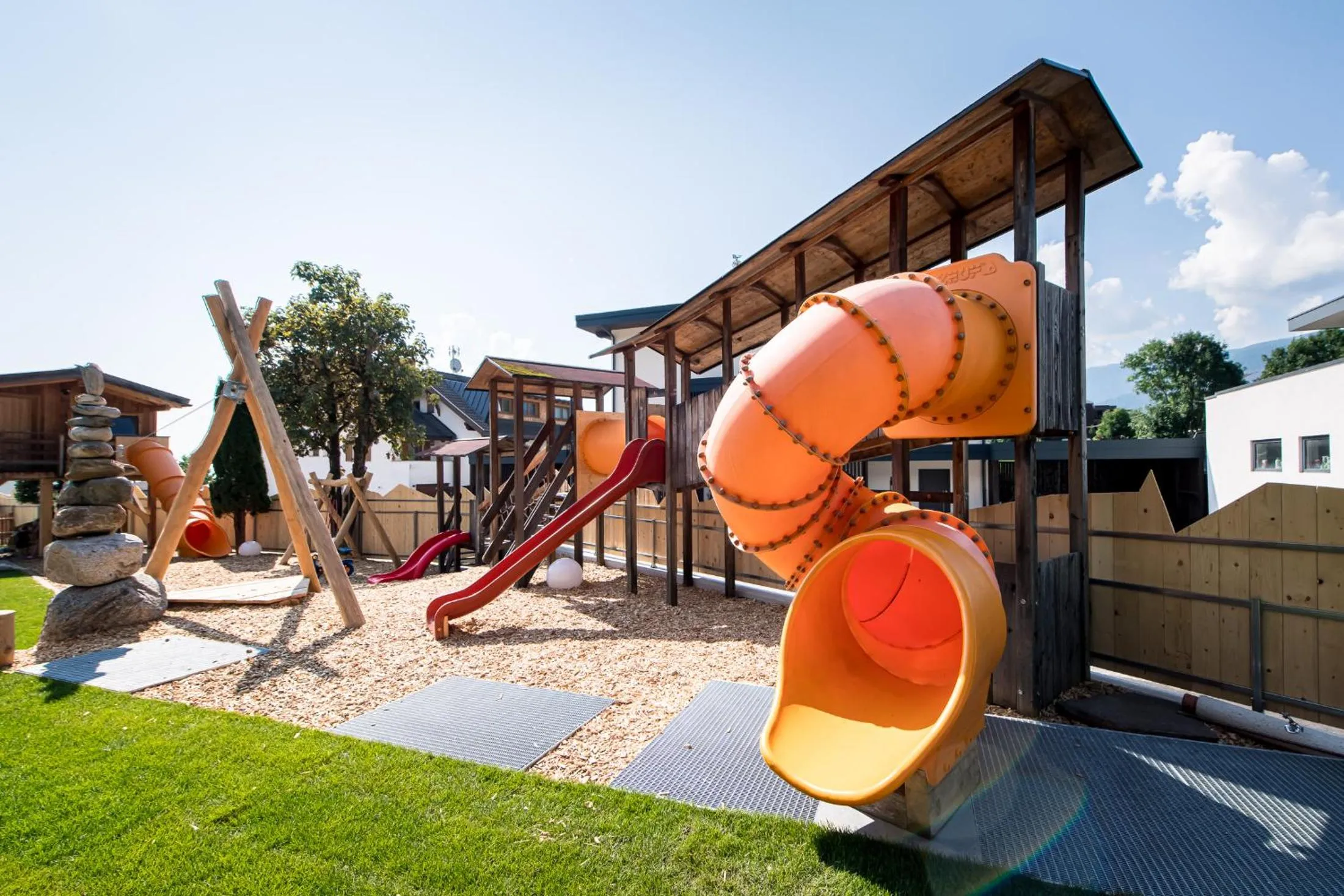 Children play ground in Hotel Sonnenheim