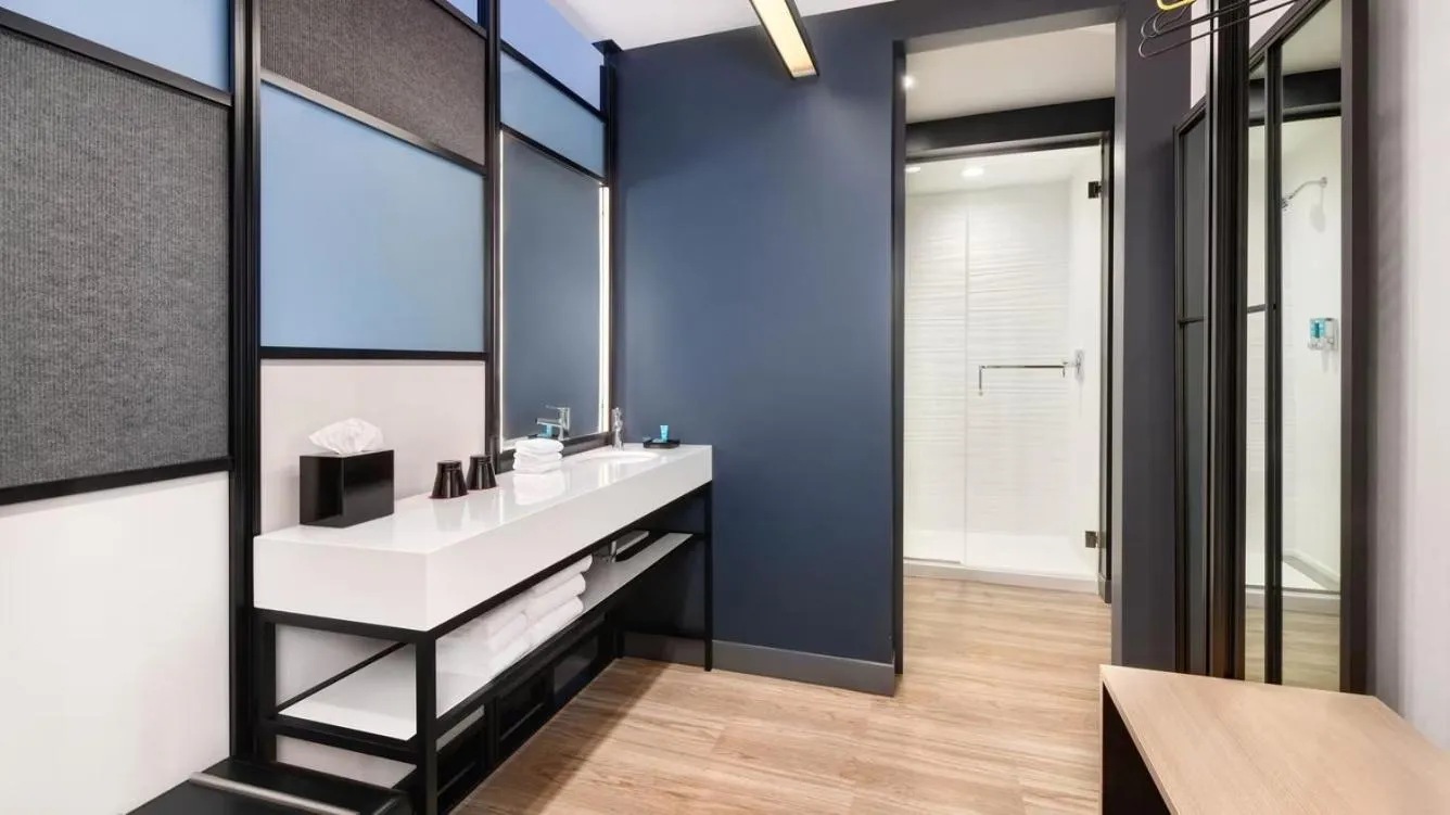Bathroom in Aloft Cincinnati West Chester