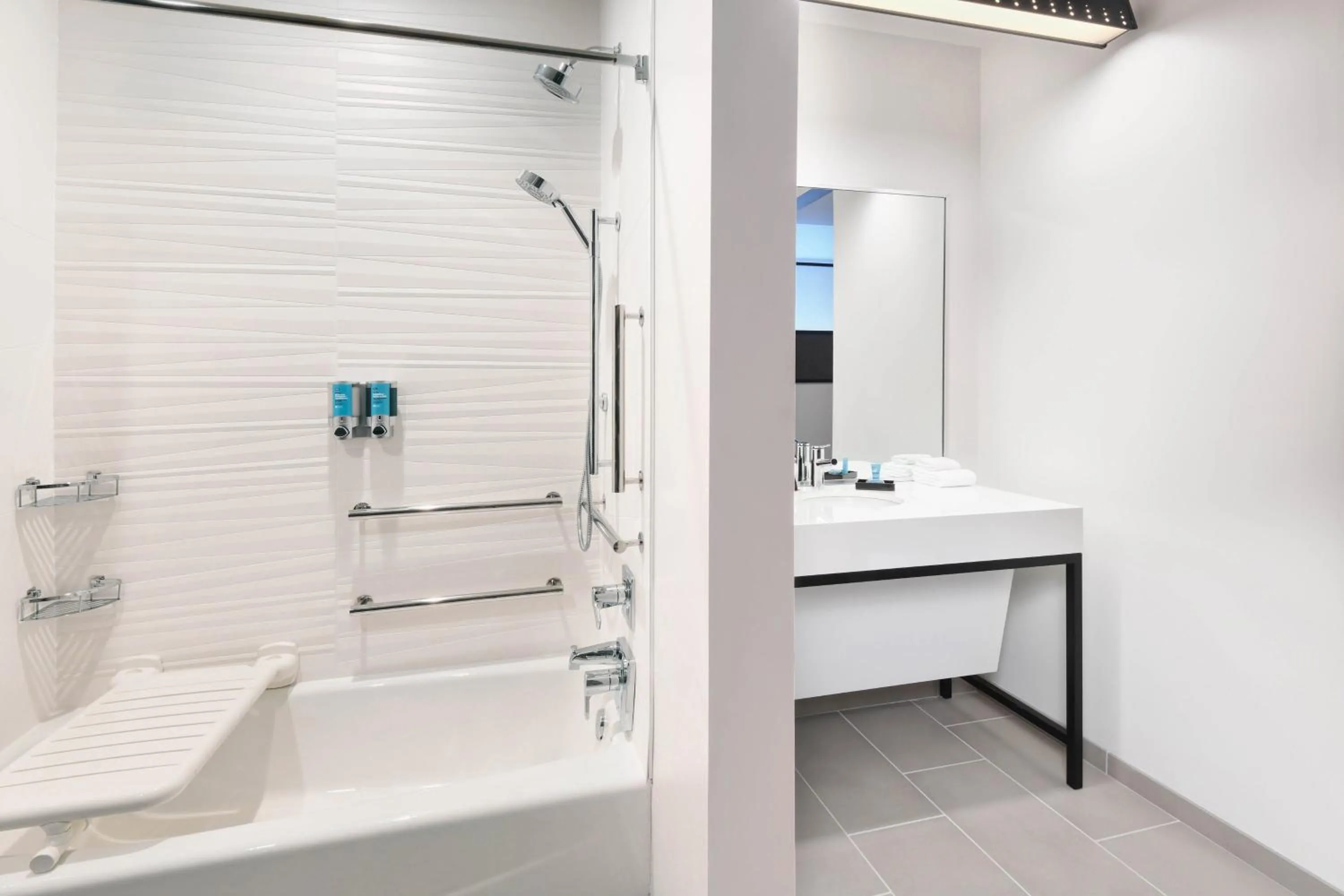 Bathroom in Aloft Cincinnati West Chester