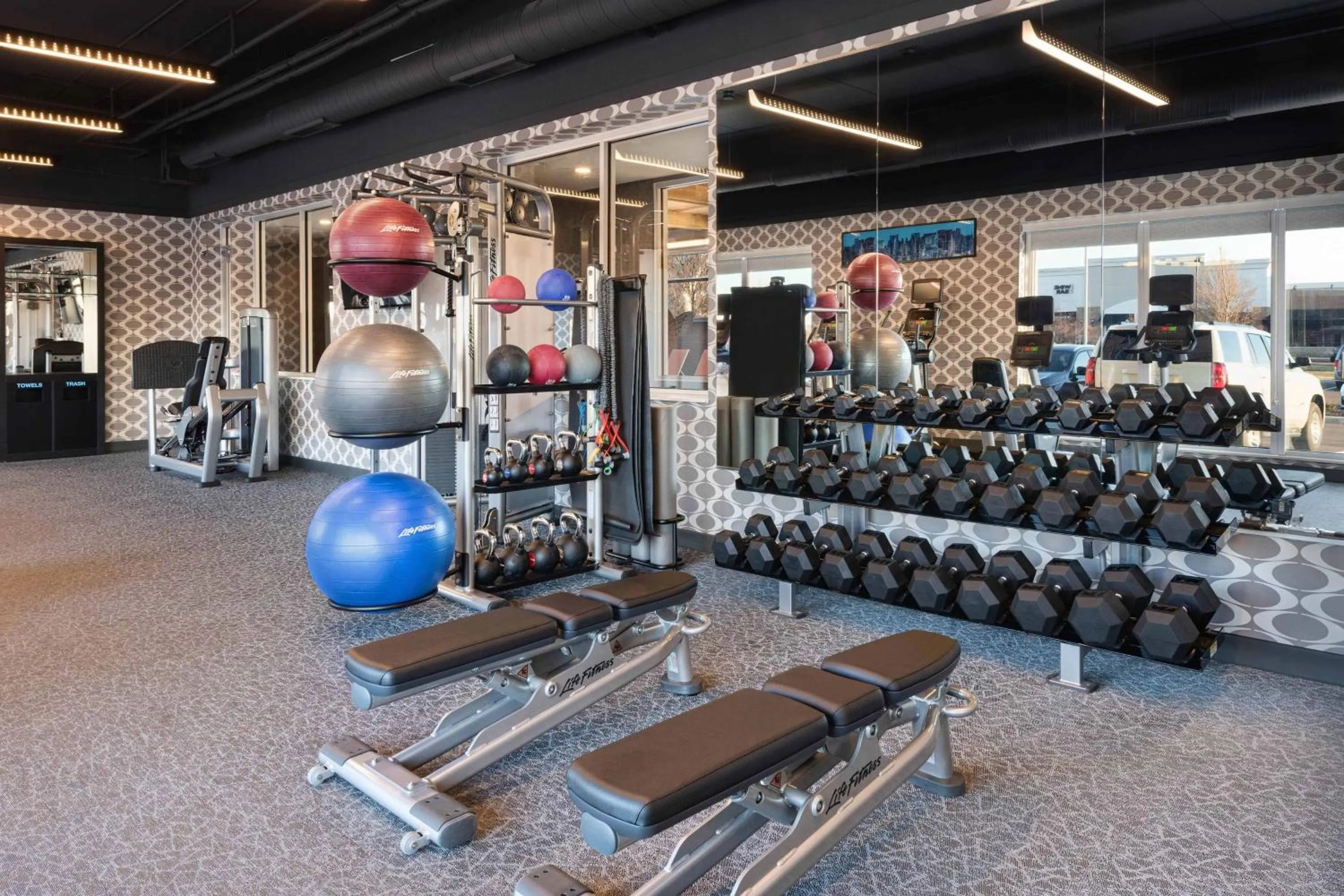 Fitness centre/facilities in Aloft Cincinnati West Chester