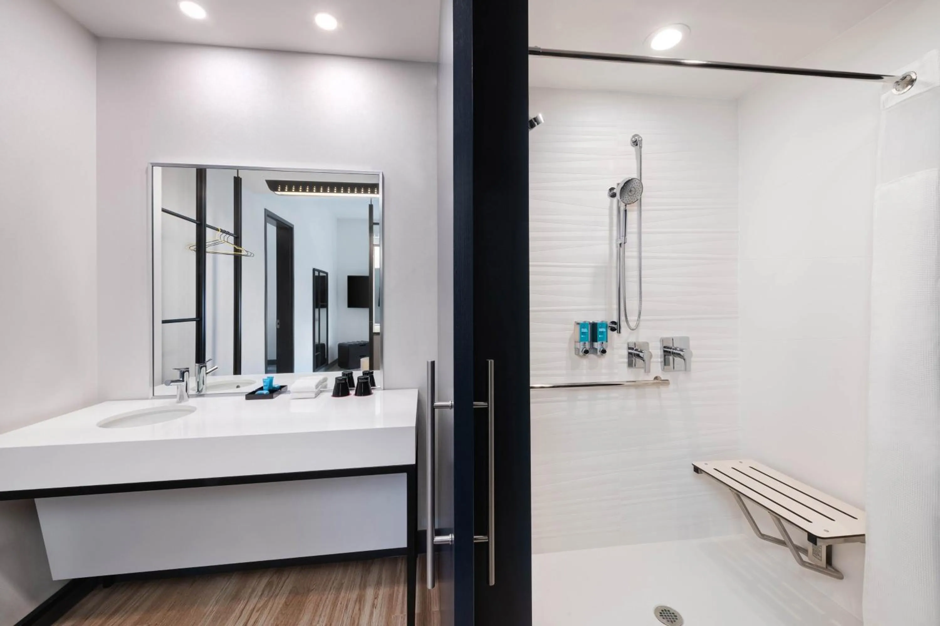 Bathroom in Aloft Cincinnati West Chester