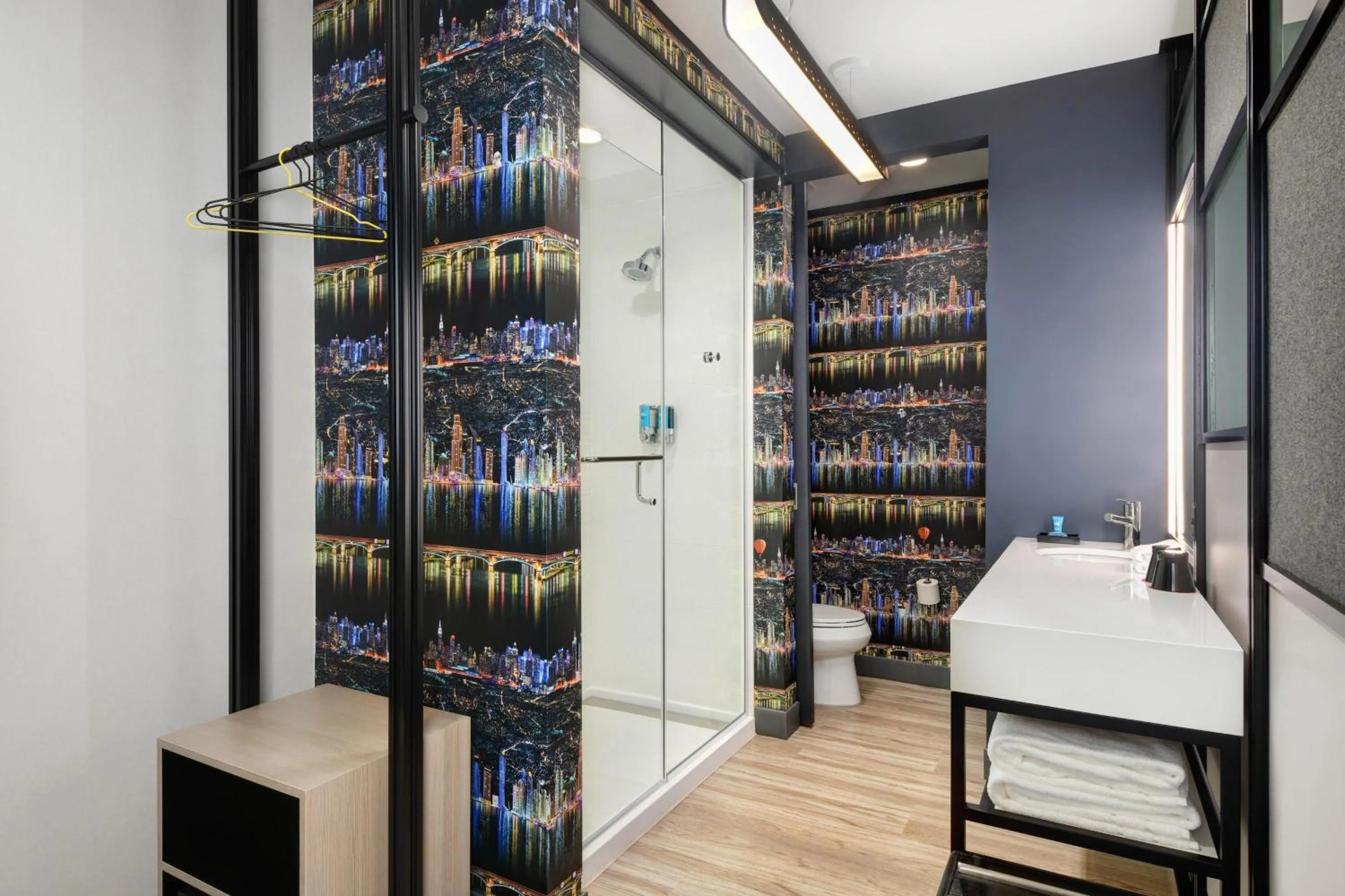 Bathroom in Aloft Cincinnati West Chester