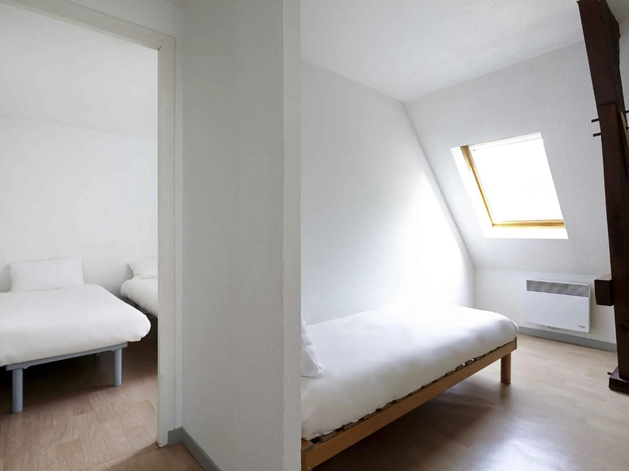Bedroom, Bed in ibis budget Blois Centre