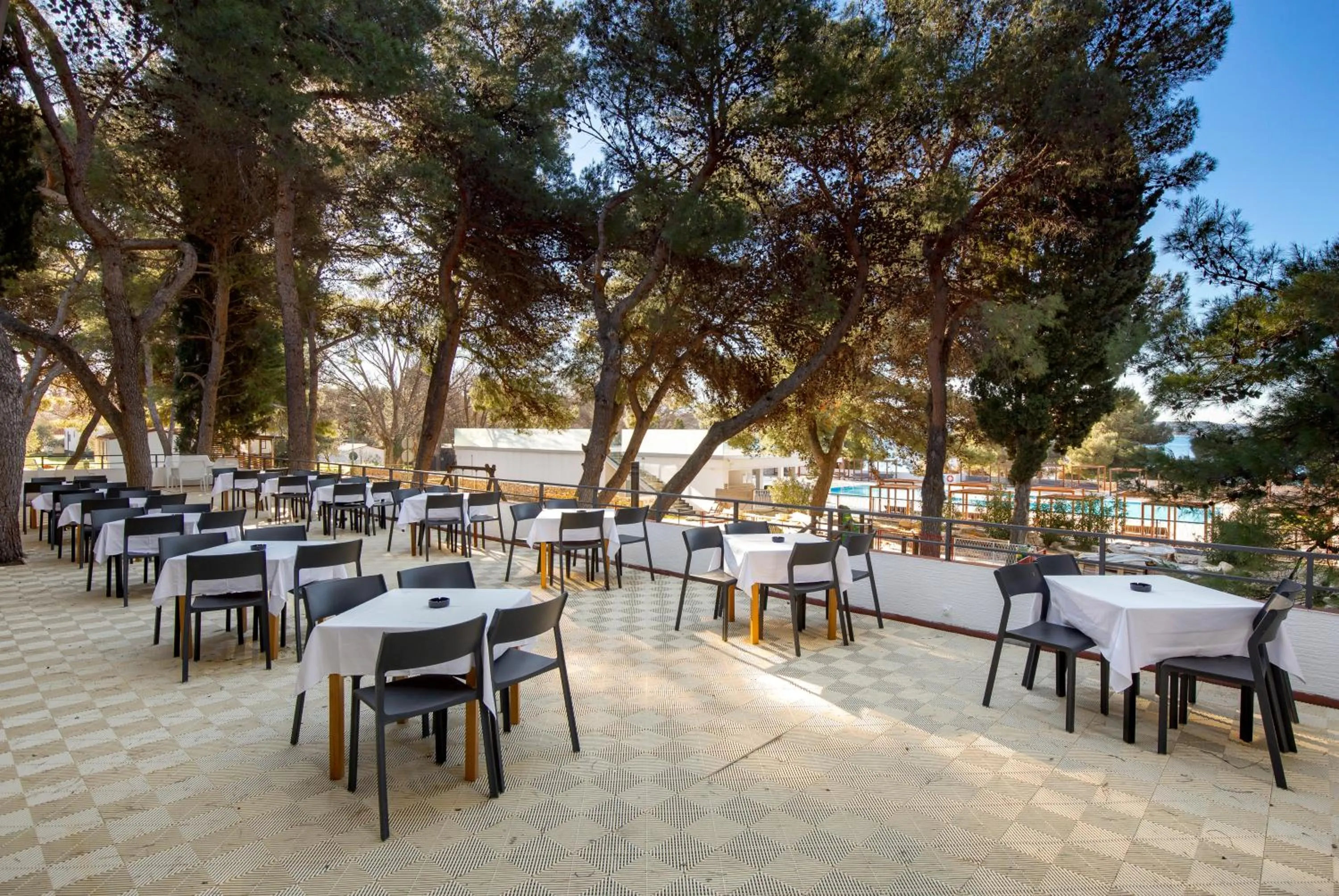 Balcony/Terrace in Ville Imperial Vodice