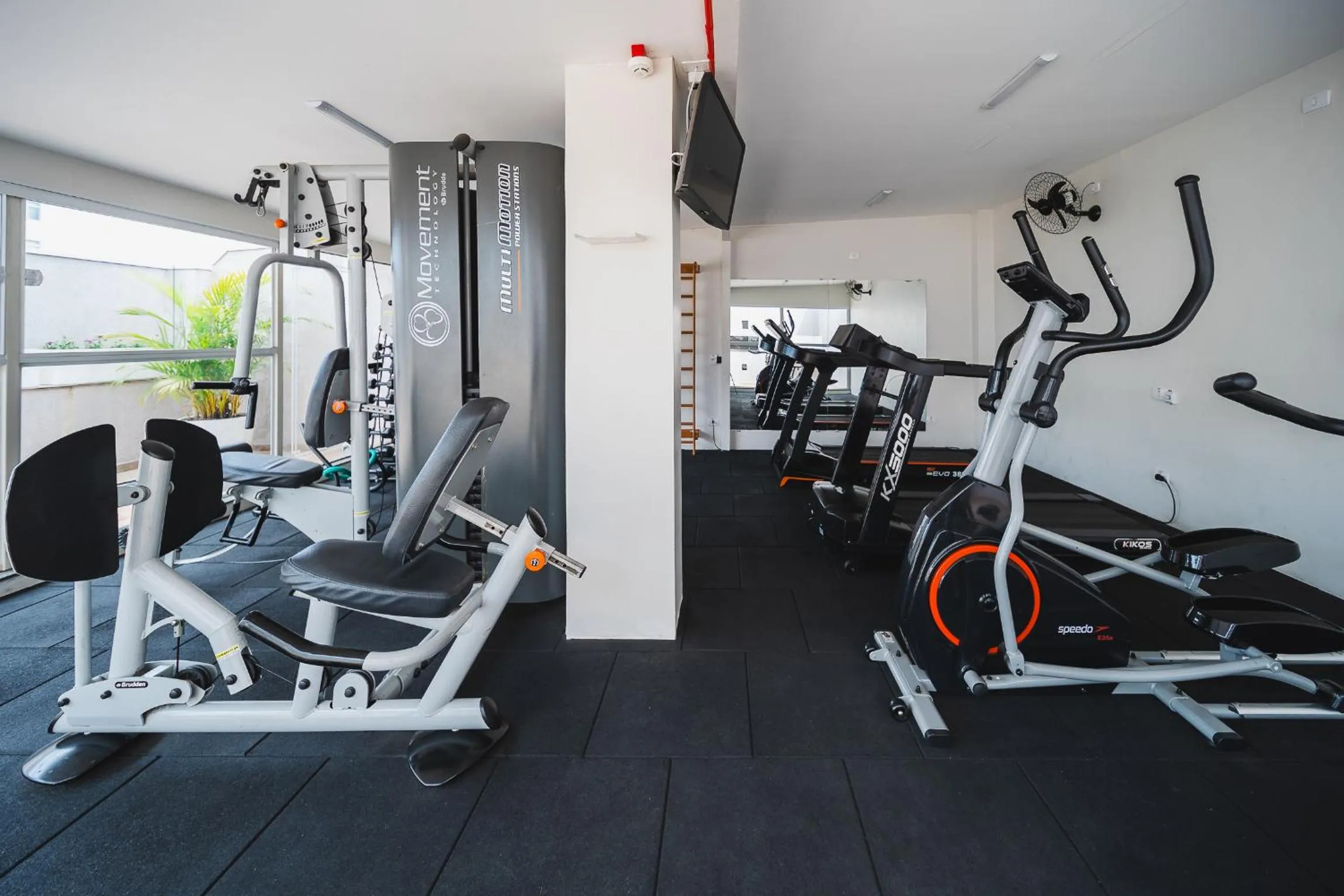 Fitness centre/facilities in Hotel Golden Park Curitiba By Nacional Inn