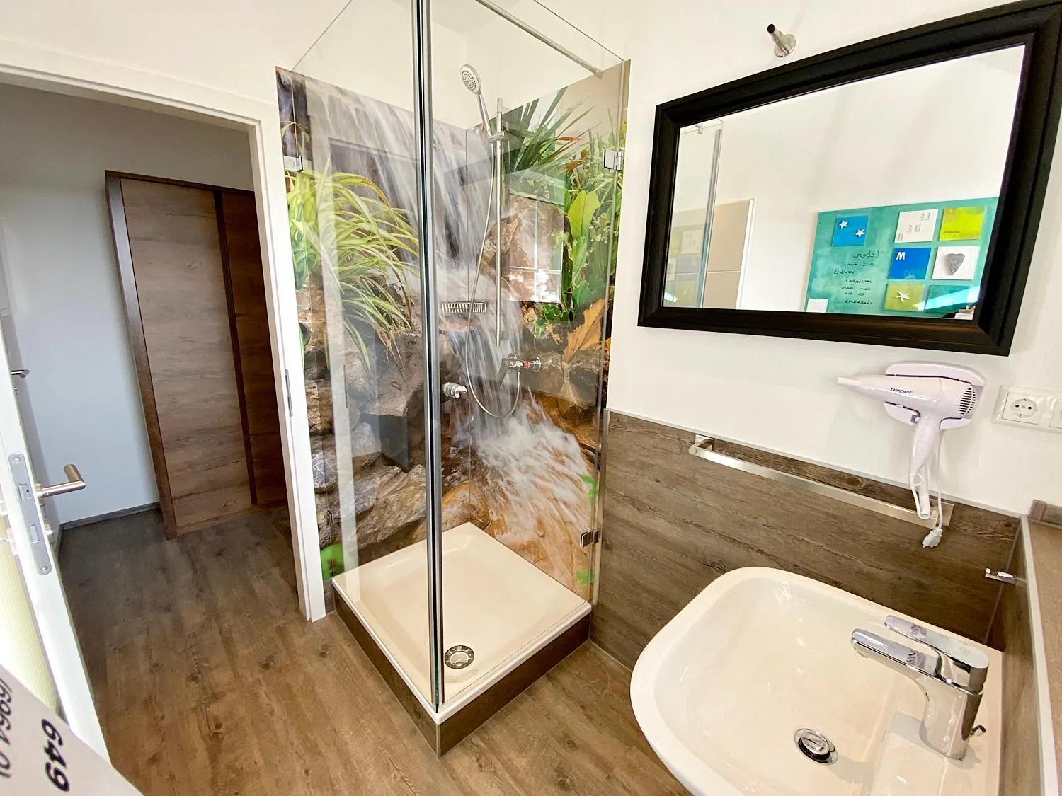 Bathroom in Seehaus Mamming - Hotel - Schlaffässer - Biergarten - Camping