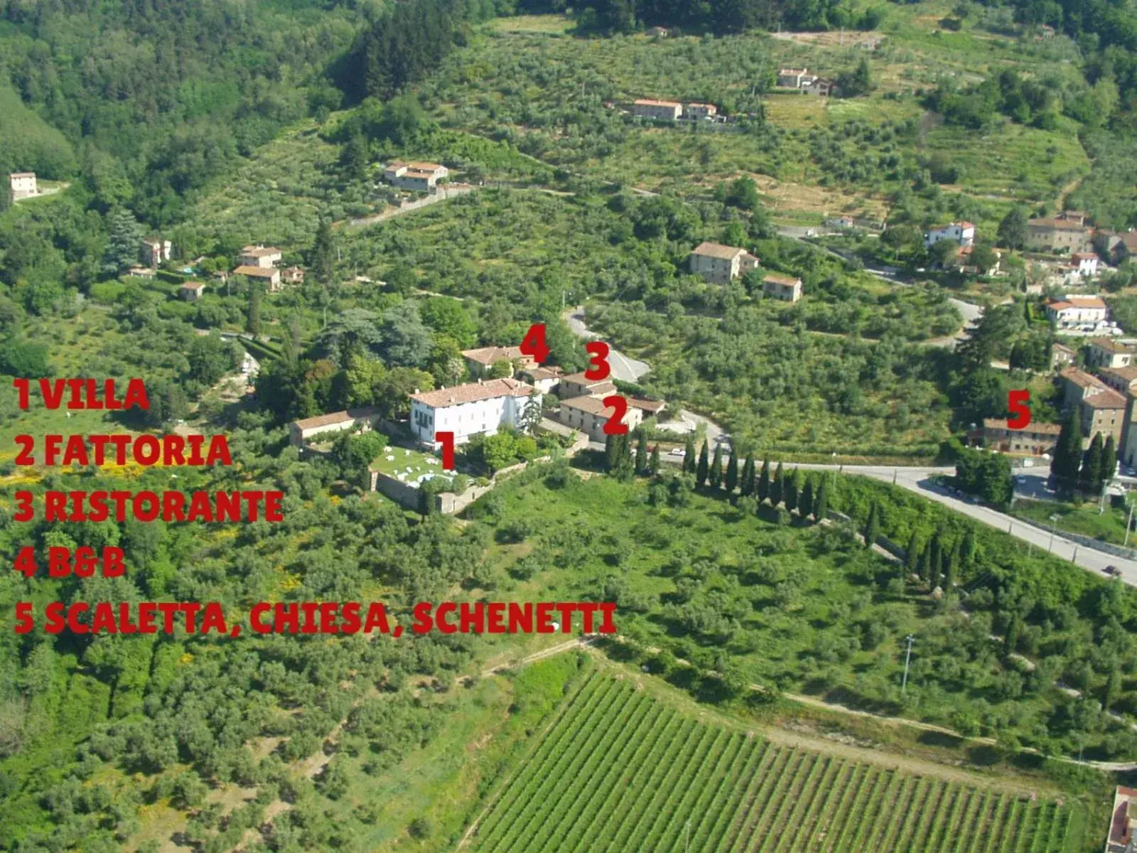 Standard Family Room in Fattoria Gambaro di Petrognano Standard Family Room in Fattoria Gambaro di Petrognano