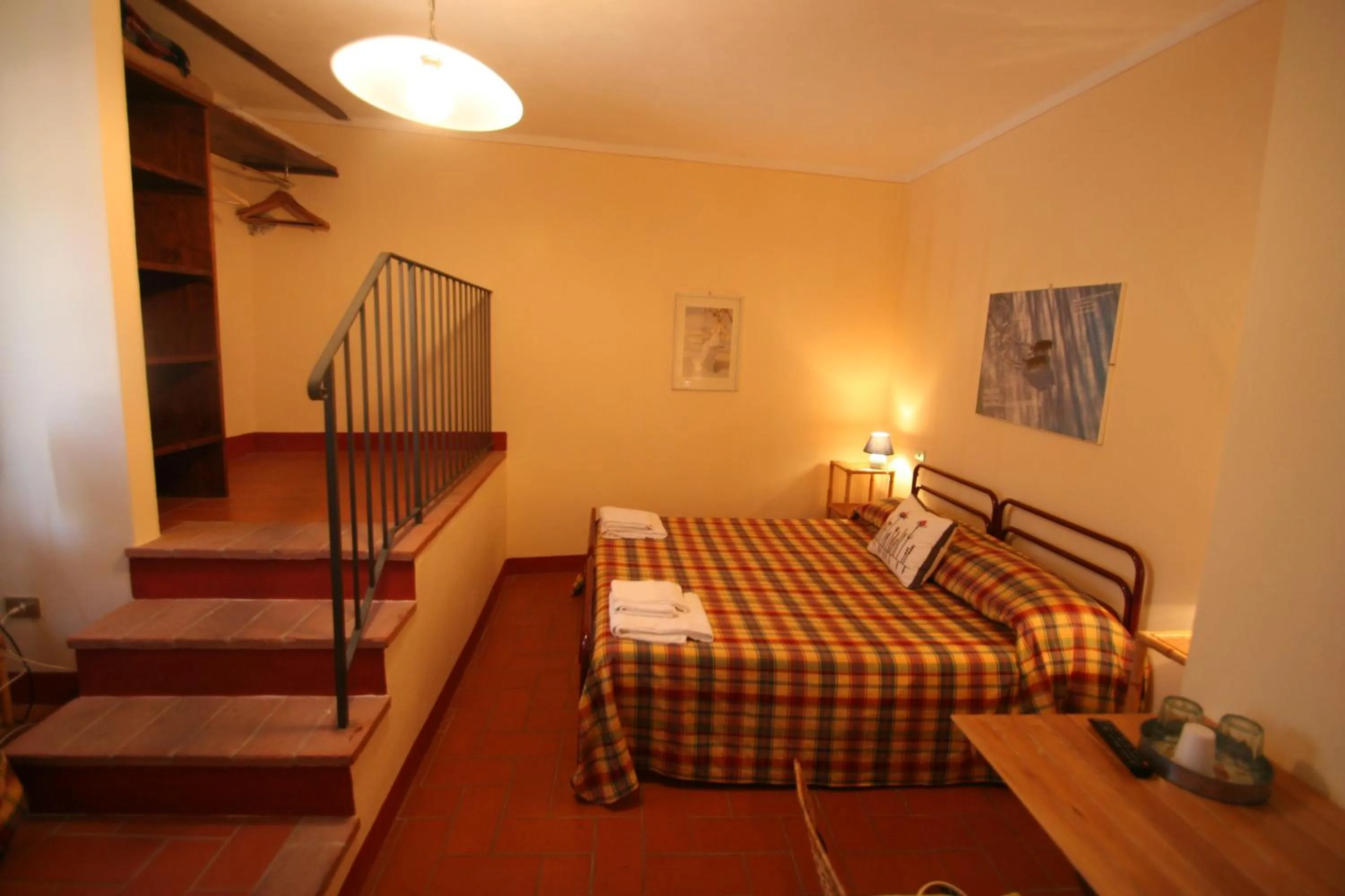 Bed in Fattoria Gambaro di Petrognano