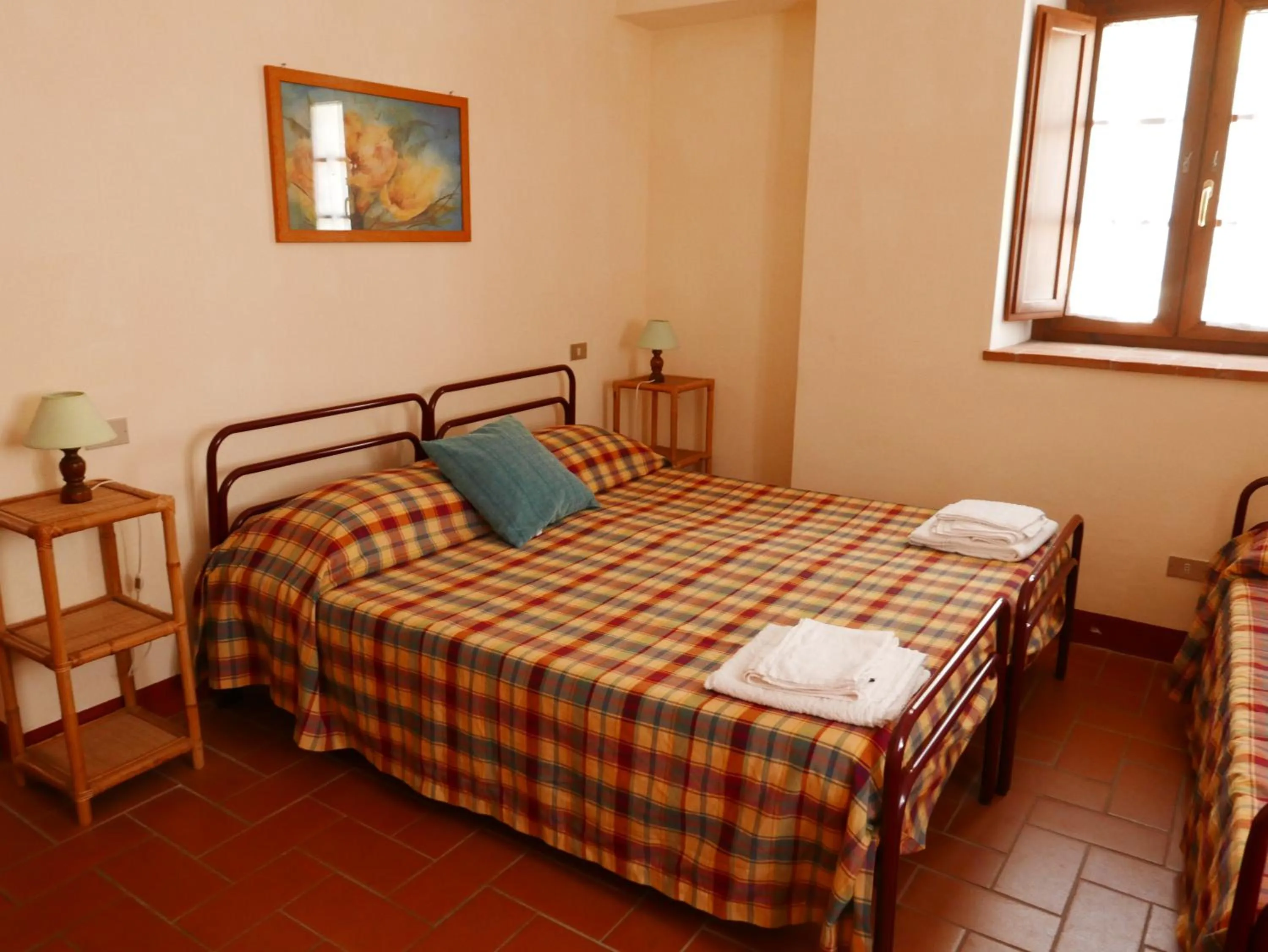 Bed in Fattoria Gambaro di Petrognano