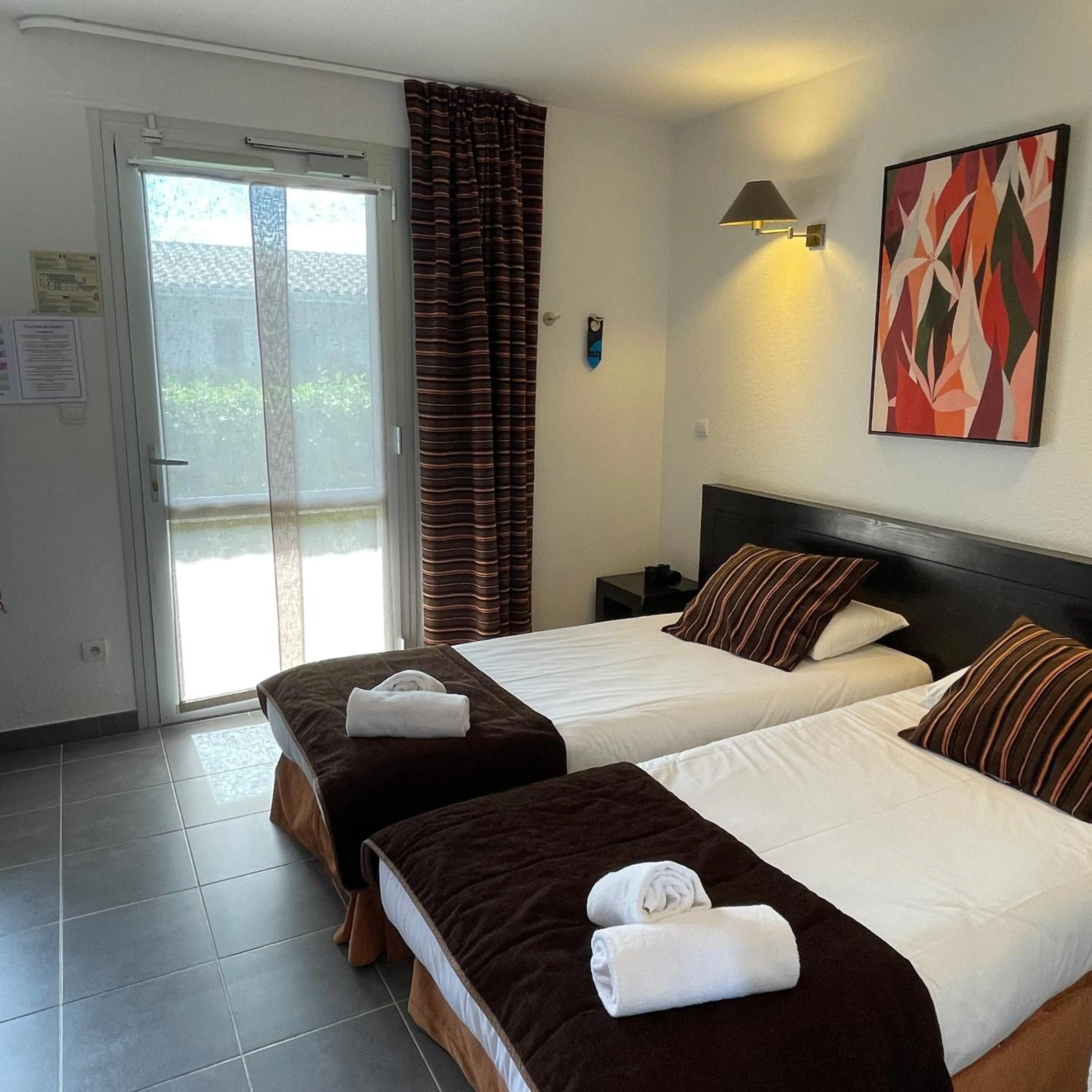 Bed in Patio De Violette