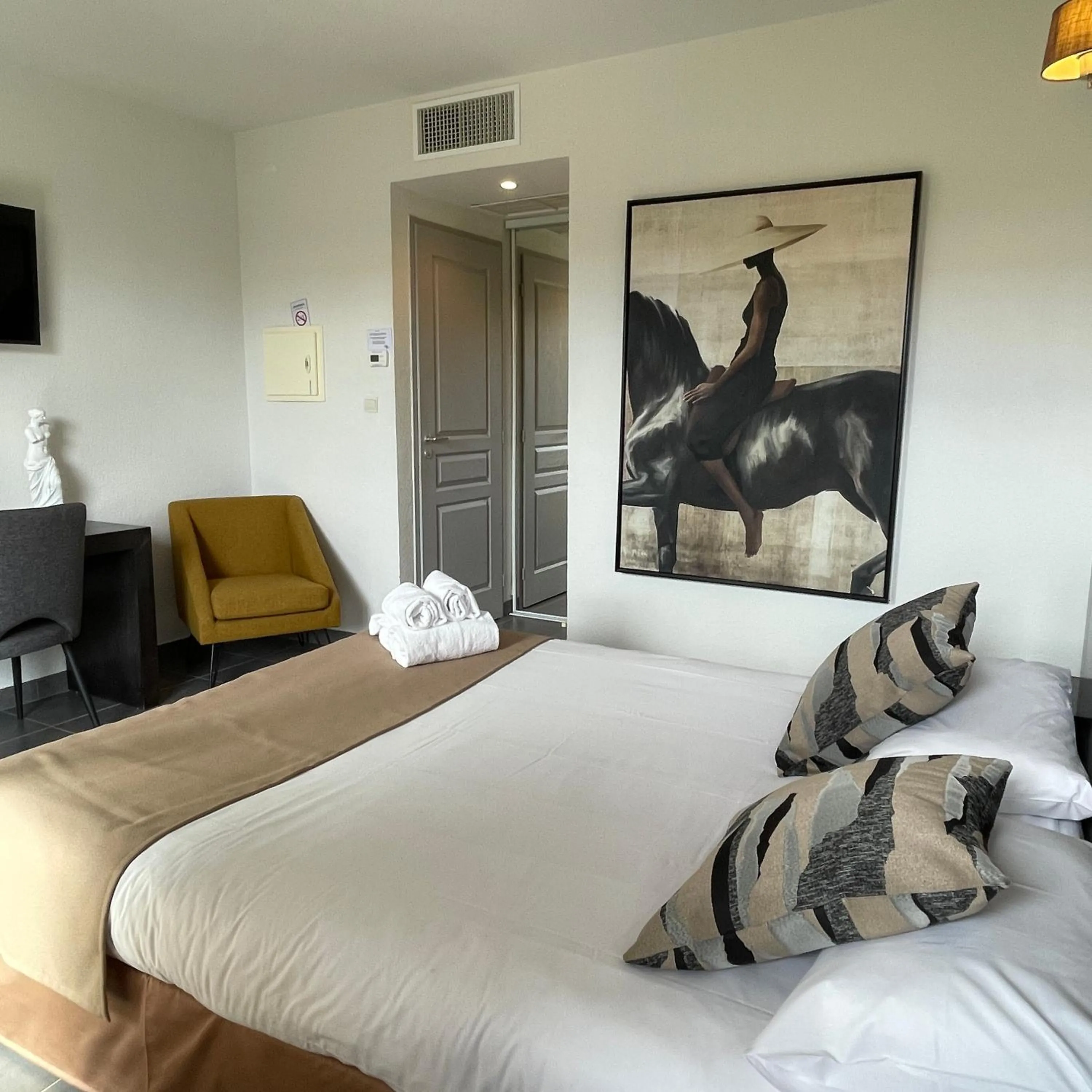 Bed in Patio De Violette