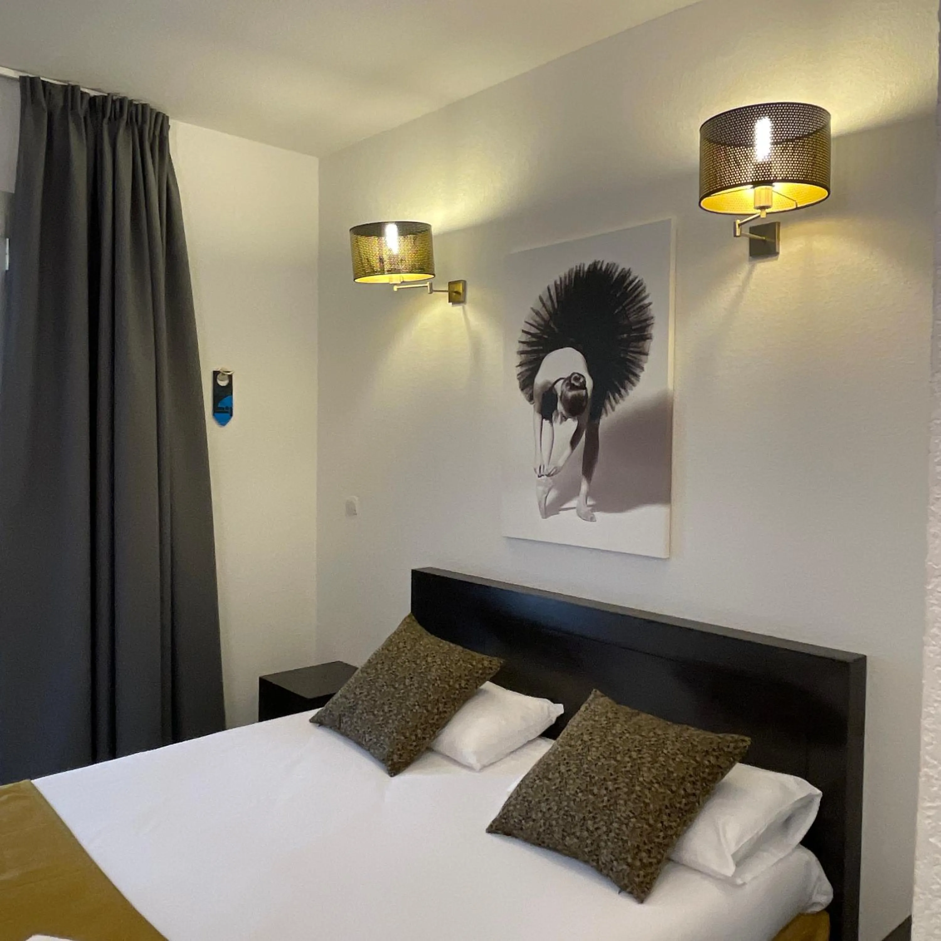 Bed in Patio De Violette