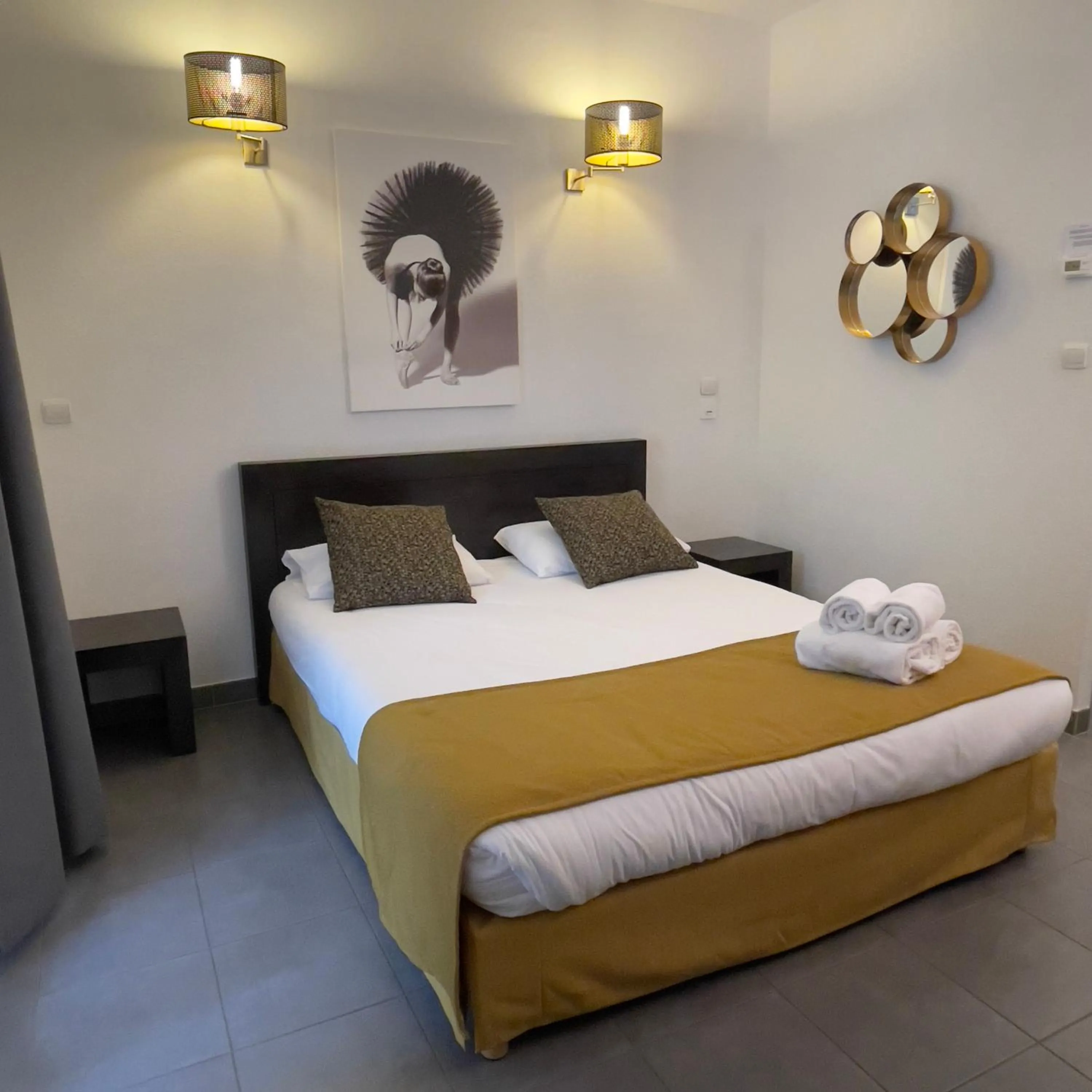 Bed in Patio De Violette