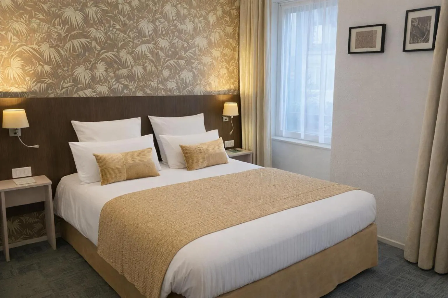 Double Room with Disability Access in Cit'Hotel Hôtel de France et d'Europe