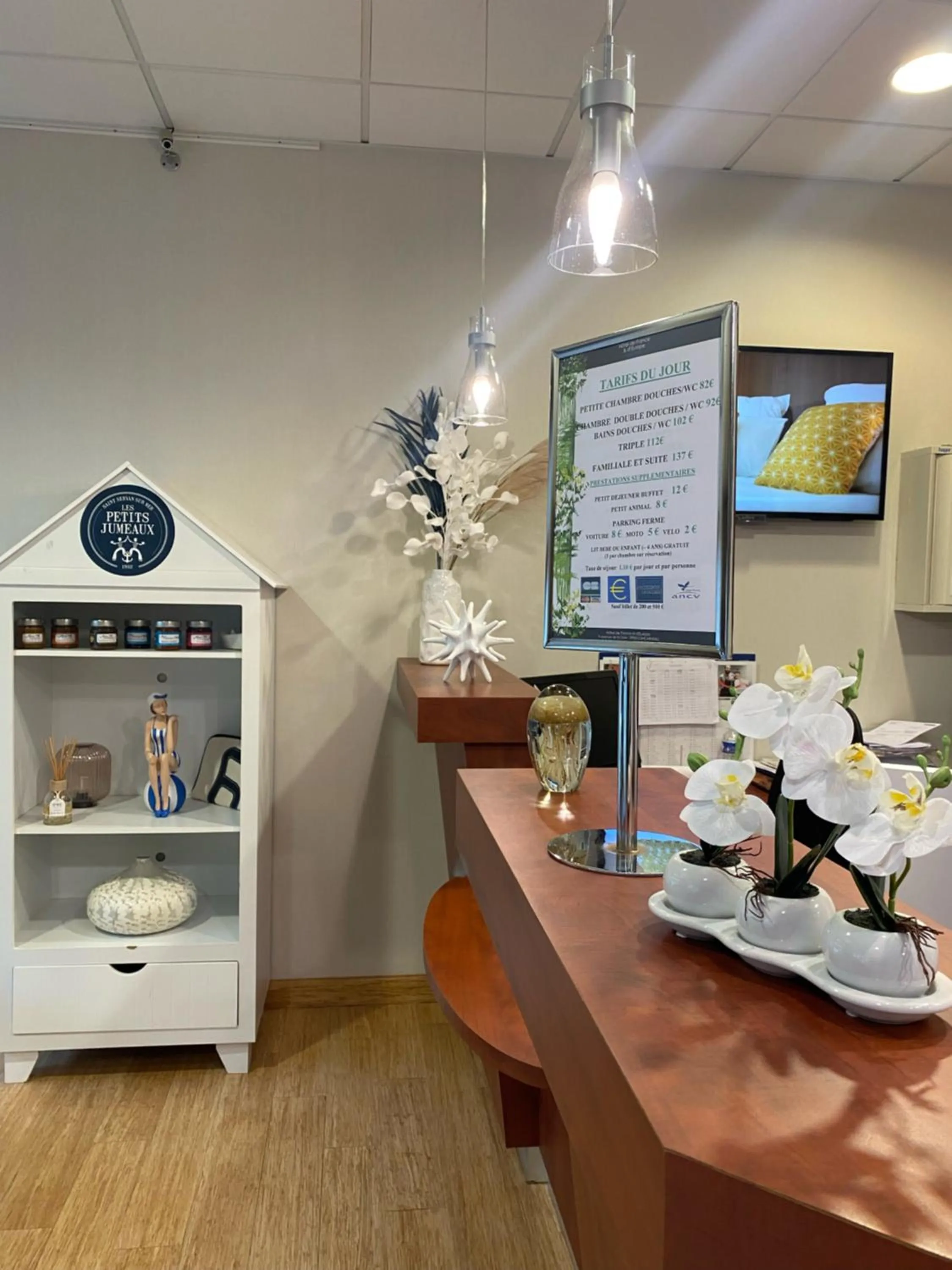 Lobby or reception in Cit'Hotel Hôtel de France et d'Europe