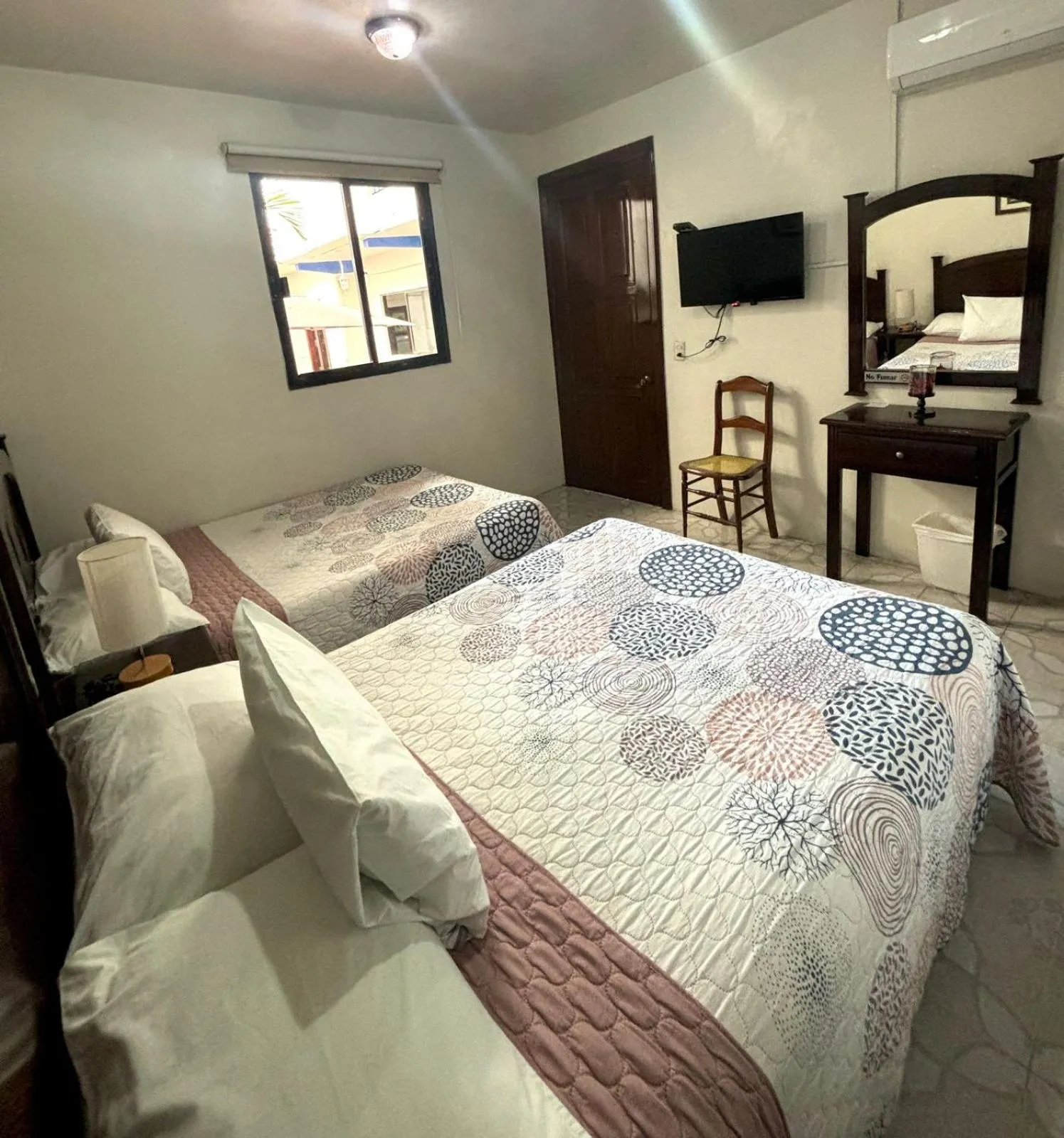 Bed in Hotel Casa Blanca