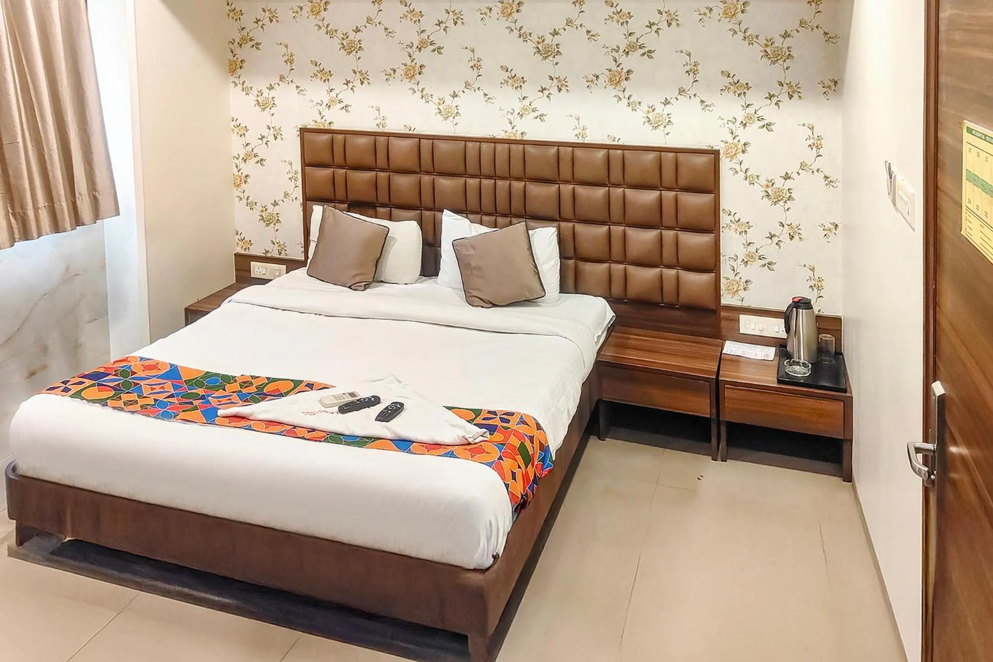 Bed in FabHotel Landmark Residency - Nr MIDC Turbhe