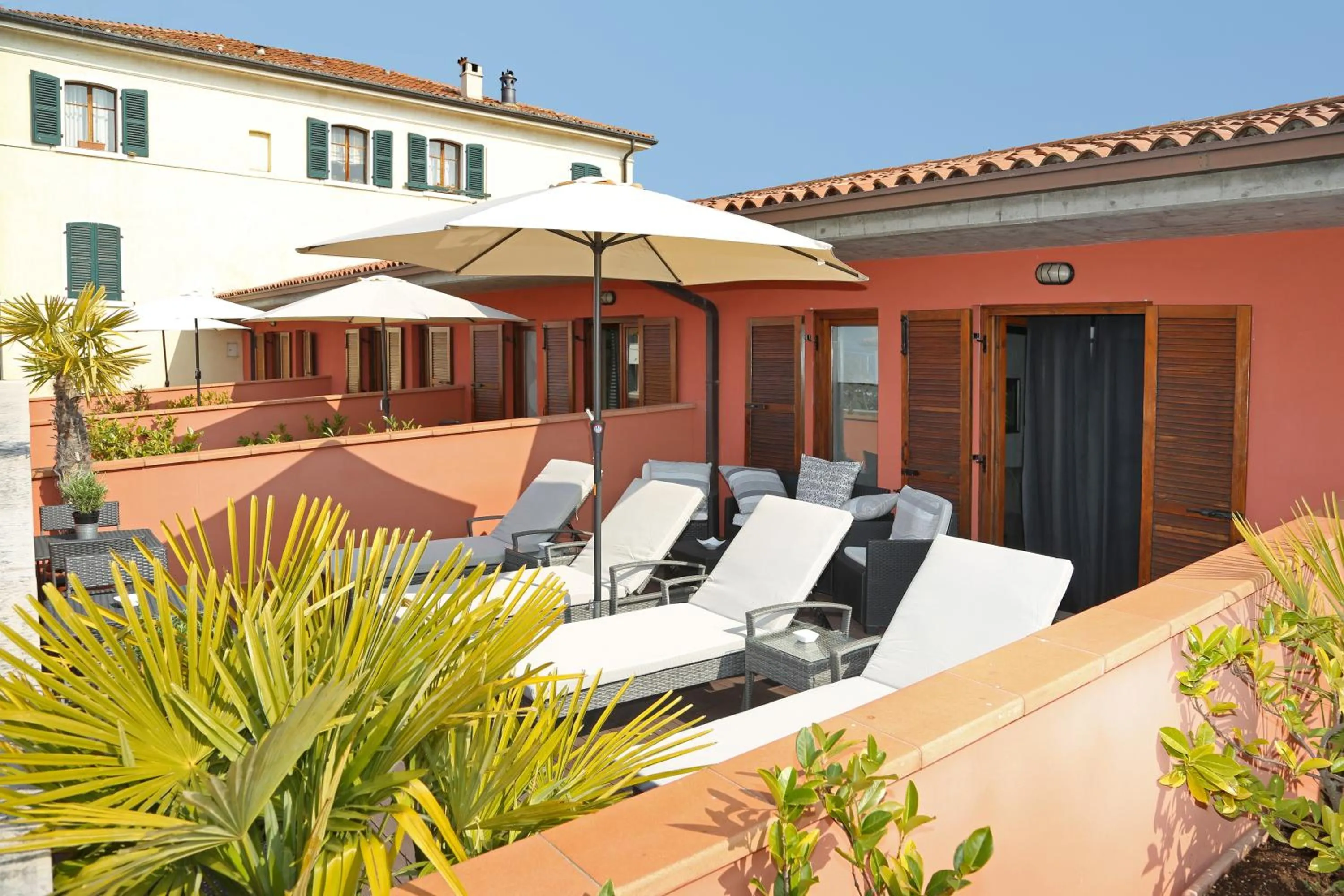 Solarium in Hotel Residenza Alighieri