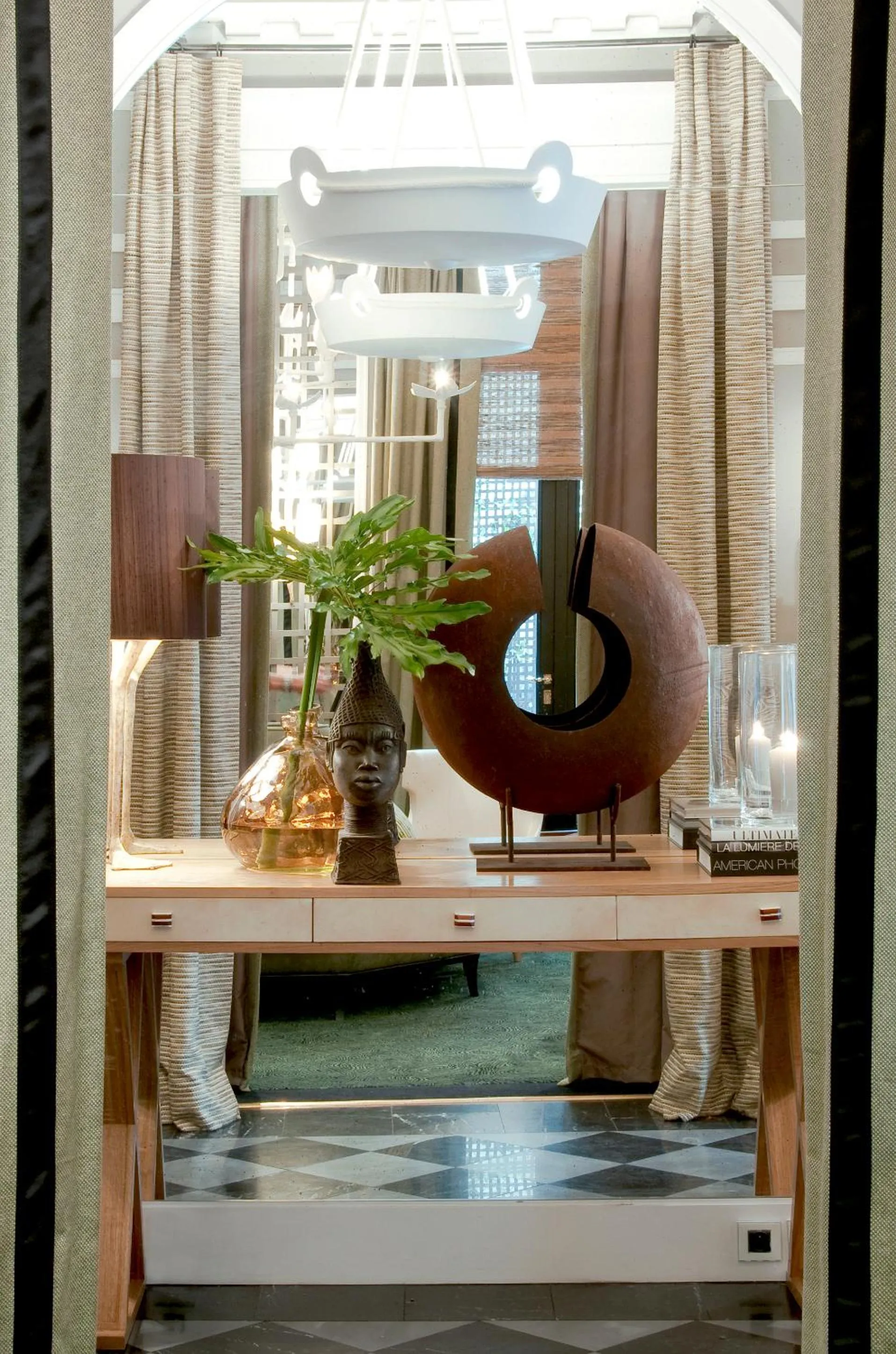 Decorative detail in Hôtel Recamier