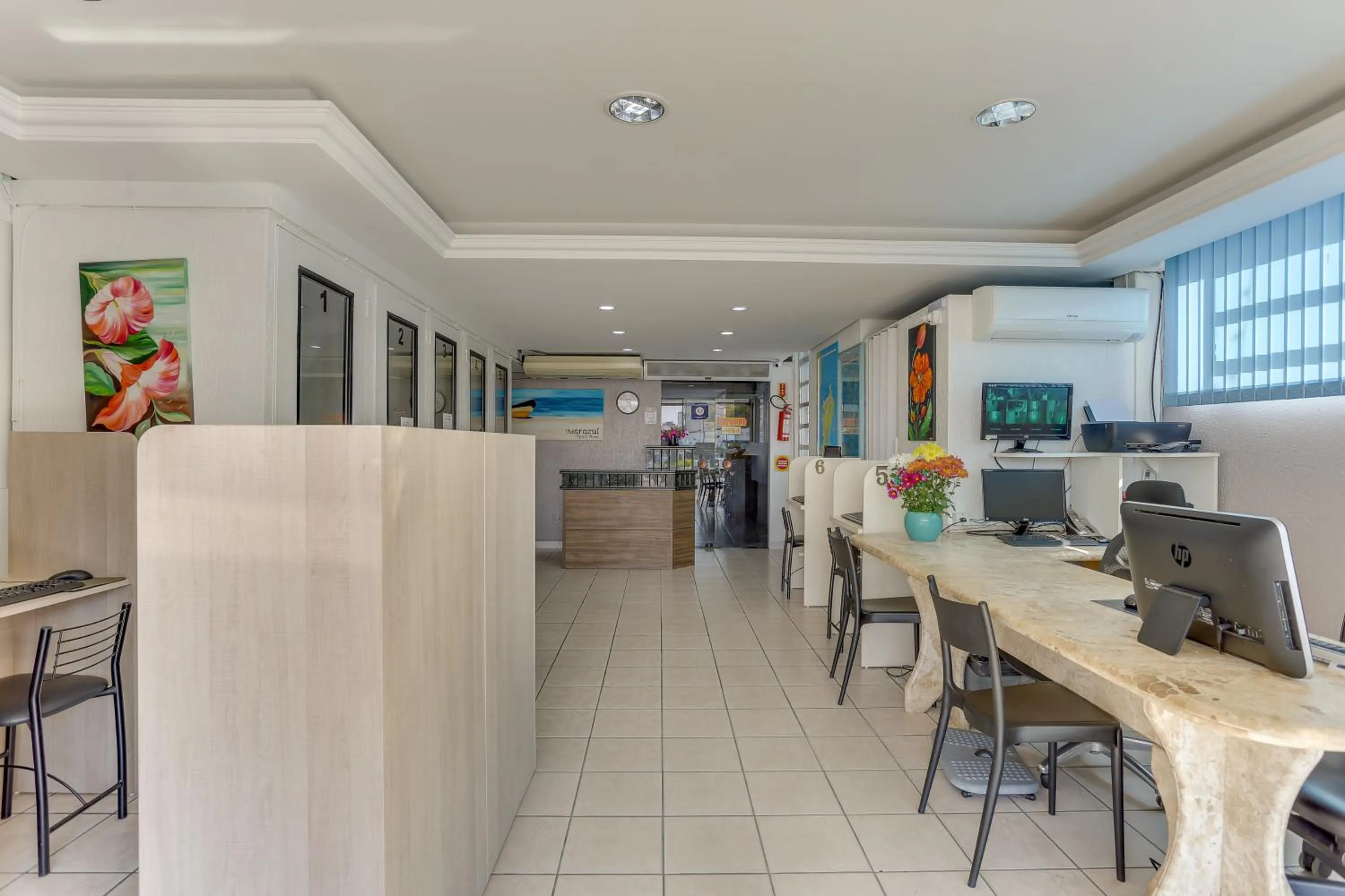 Lobby or reception in Marazul Apart Hotel