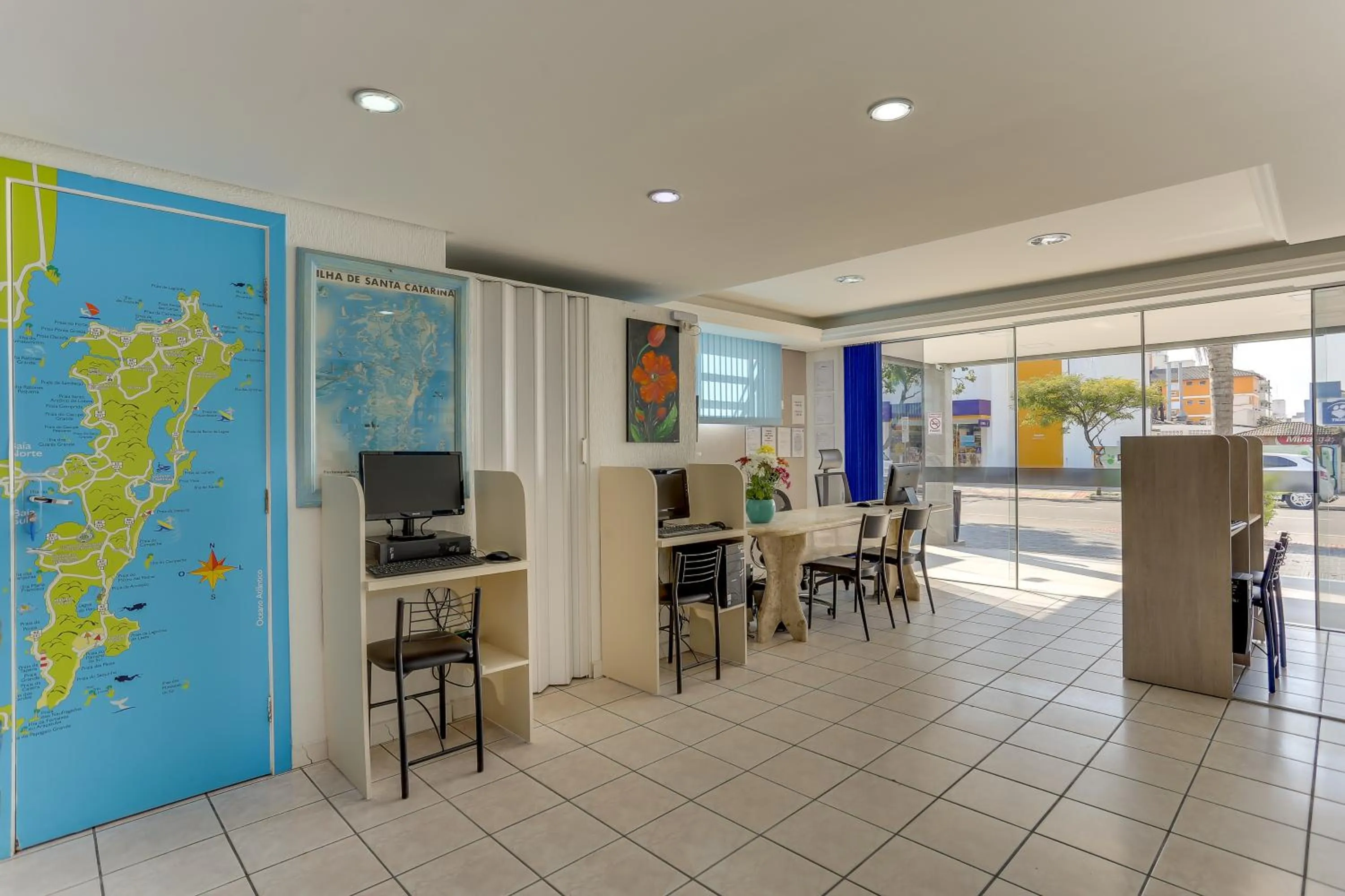 Lobby or reception in Marazul Apart Hotel