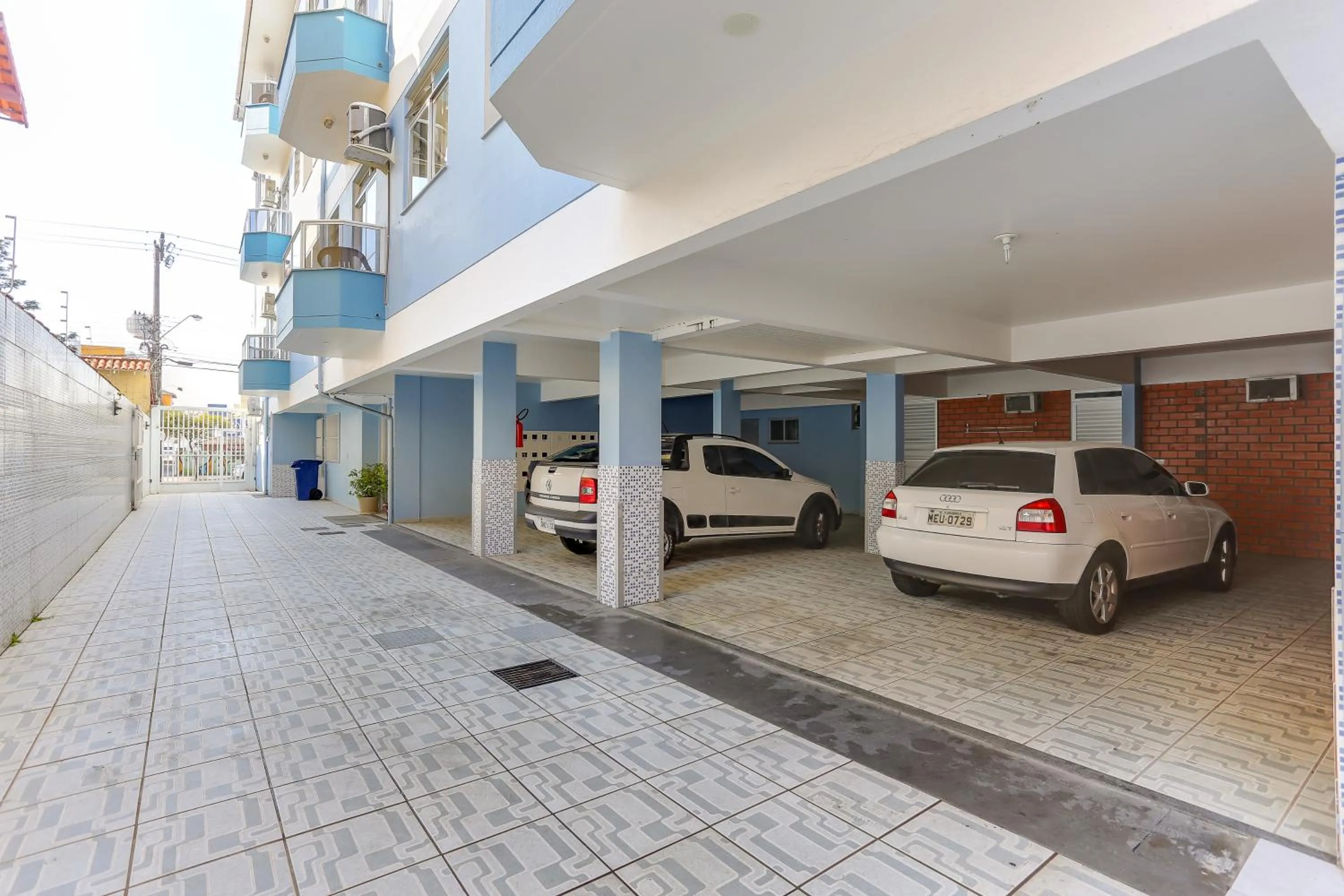 Patio in Marazul Apart Hotel