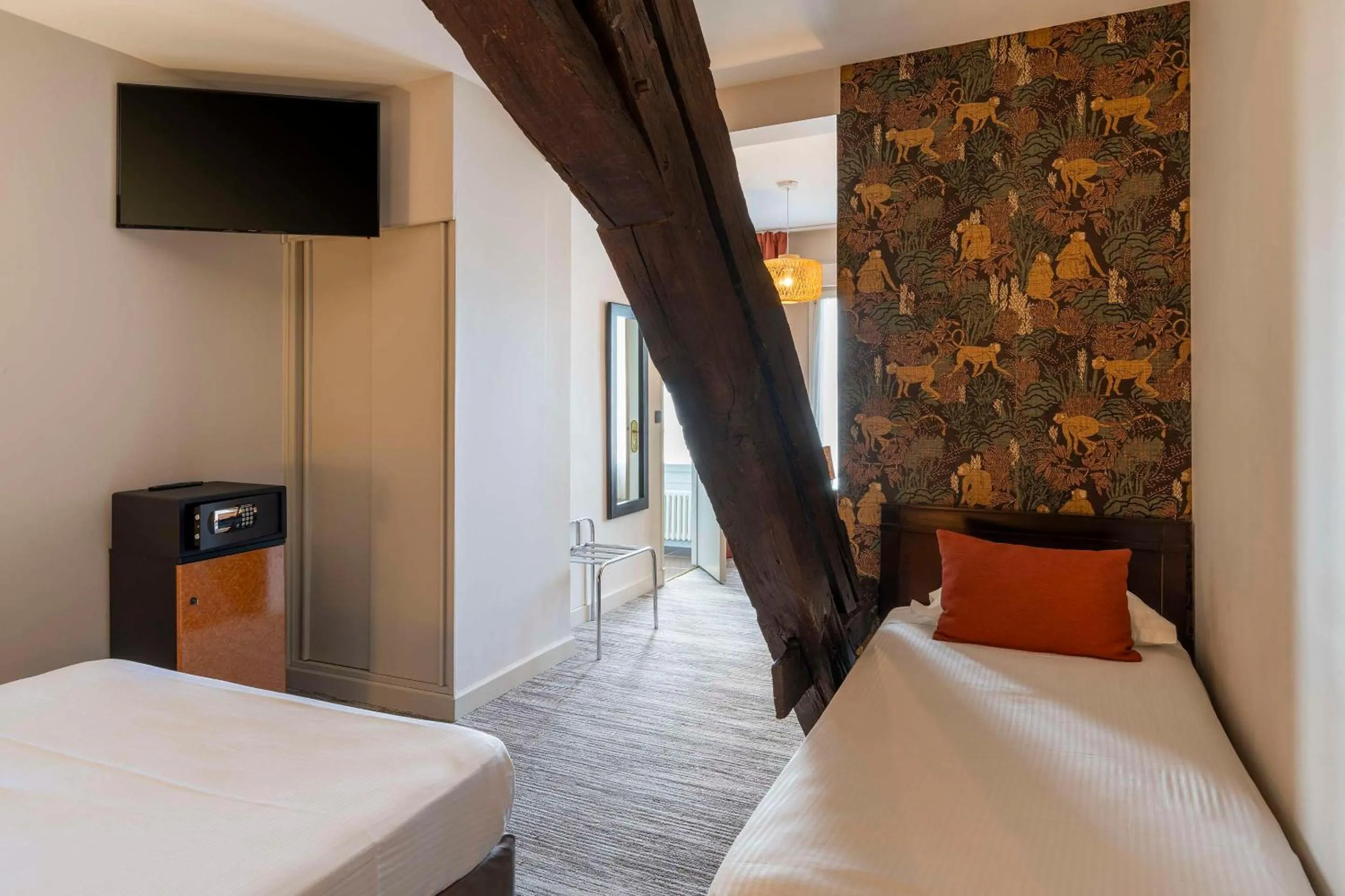 Bedroom, Bed in Best Western de Diane