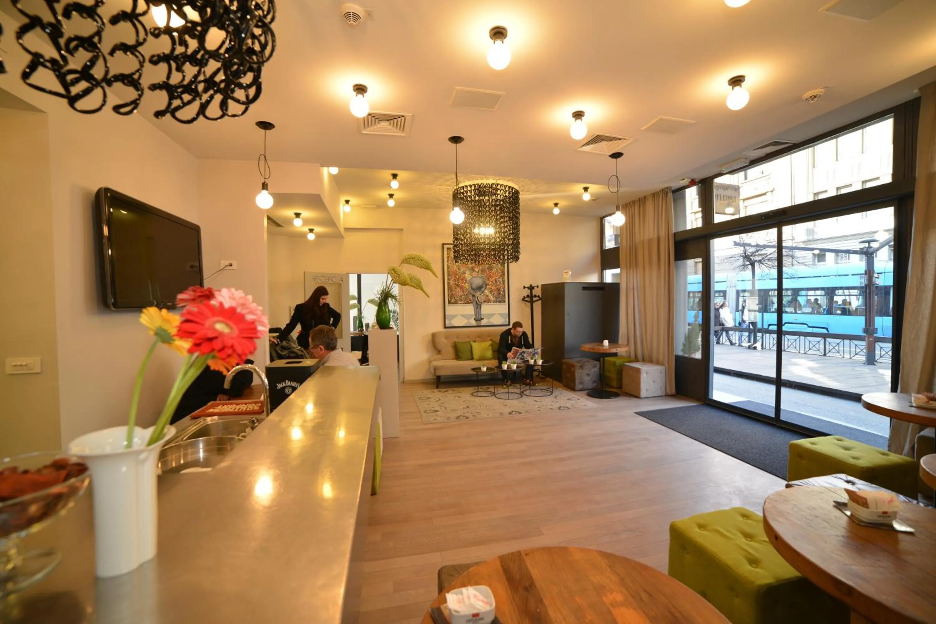 Lobby or reception in Garden Hotel