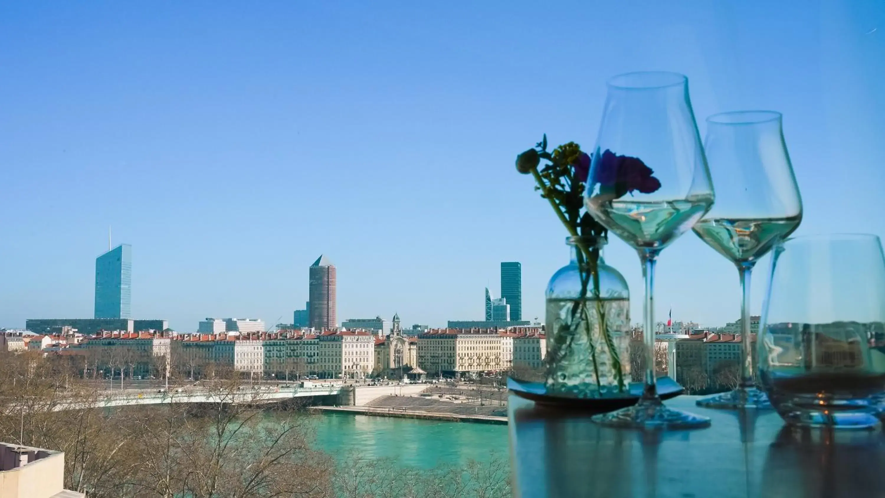 City view in Sofitel Lyon Bellecour City view in Sofitel Lyon Bellecour