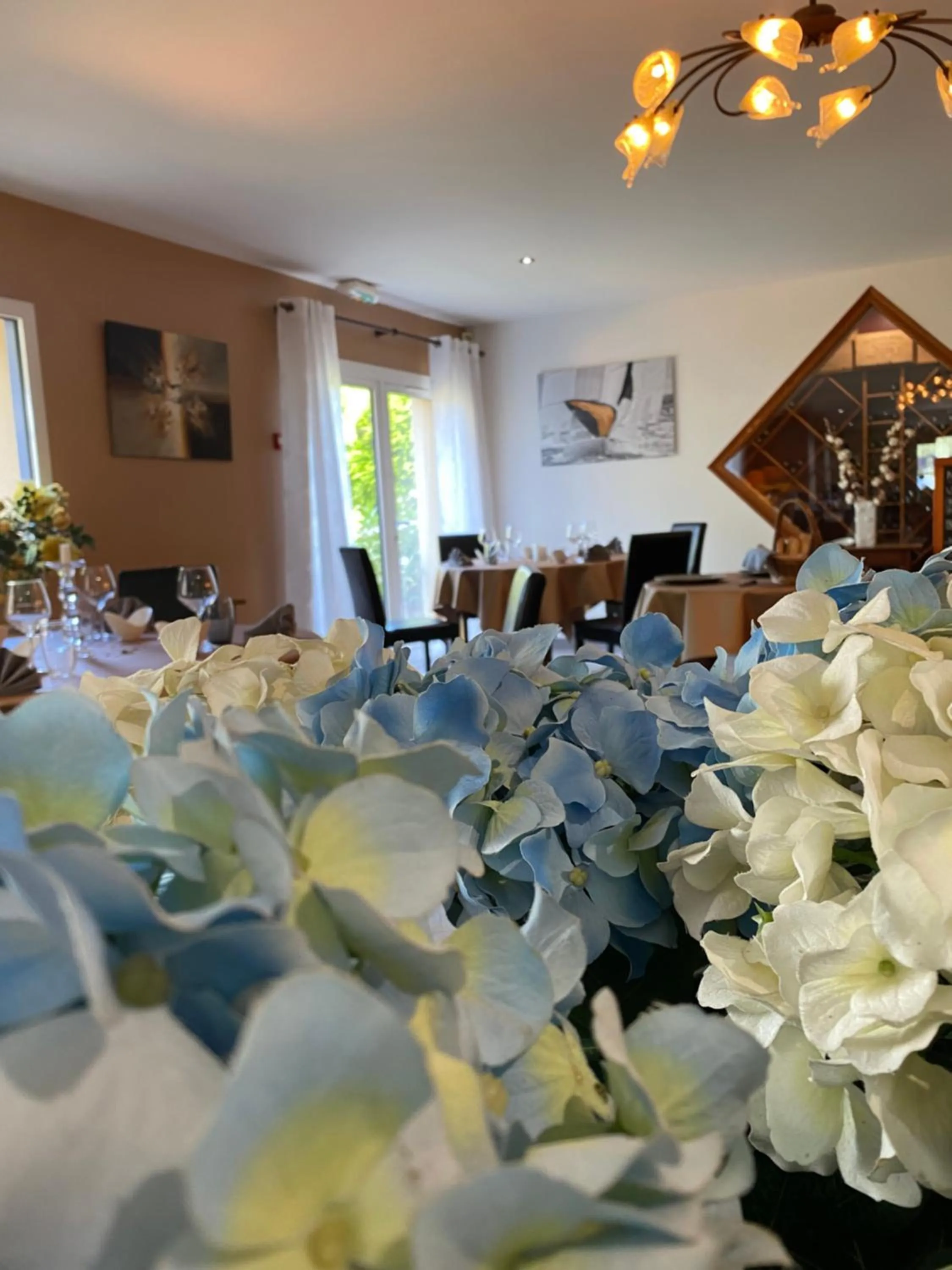 Banquet/Function facilities in Hôtel - Restaurant l'Hortensia
