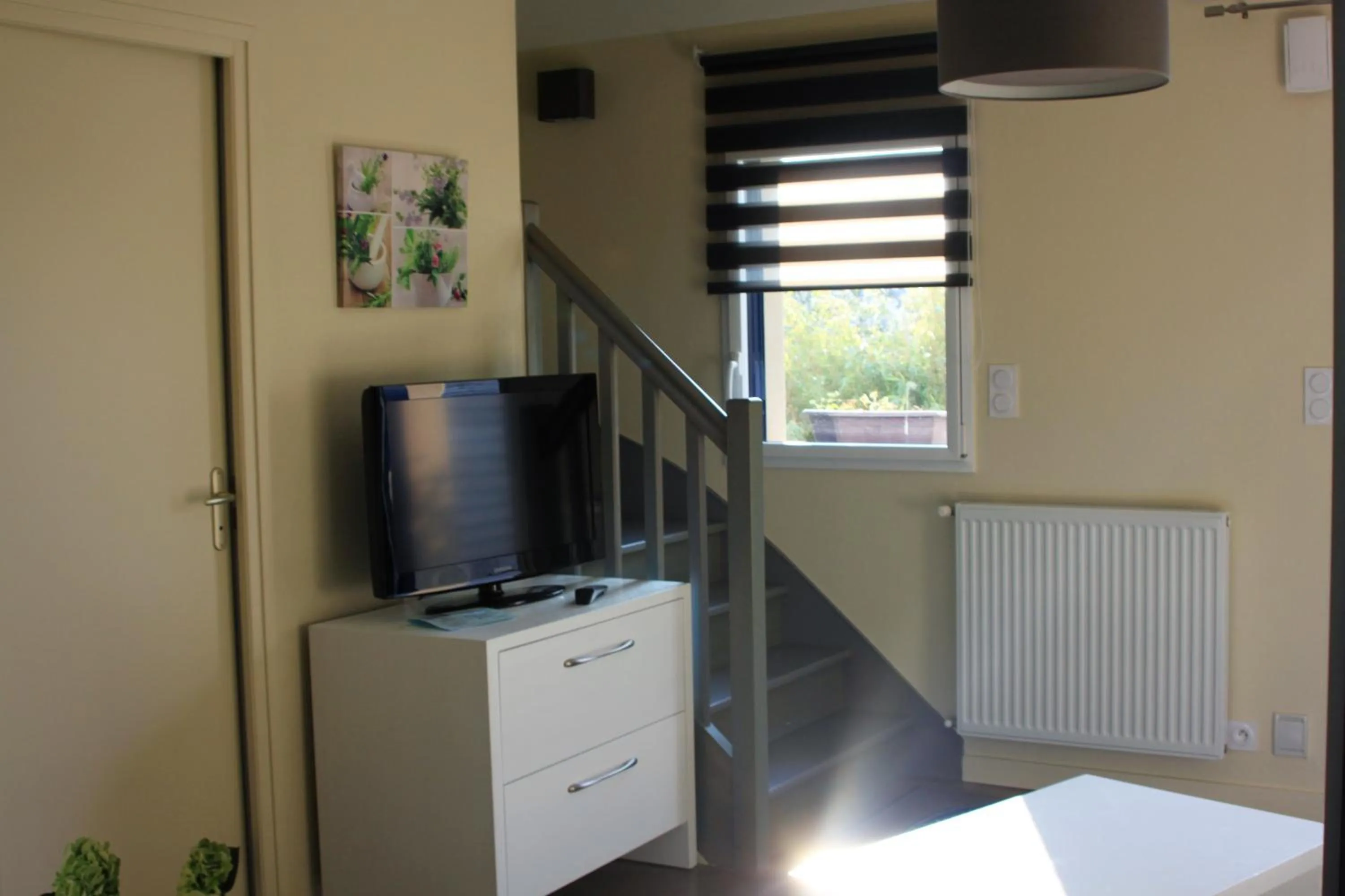 Living room in Hôtel - Restaurant l'Hortensia