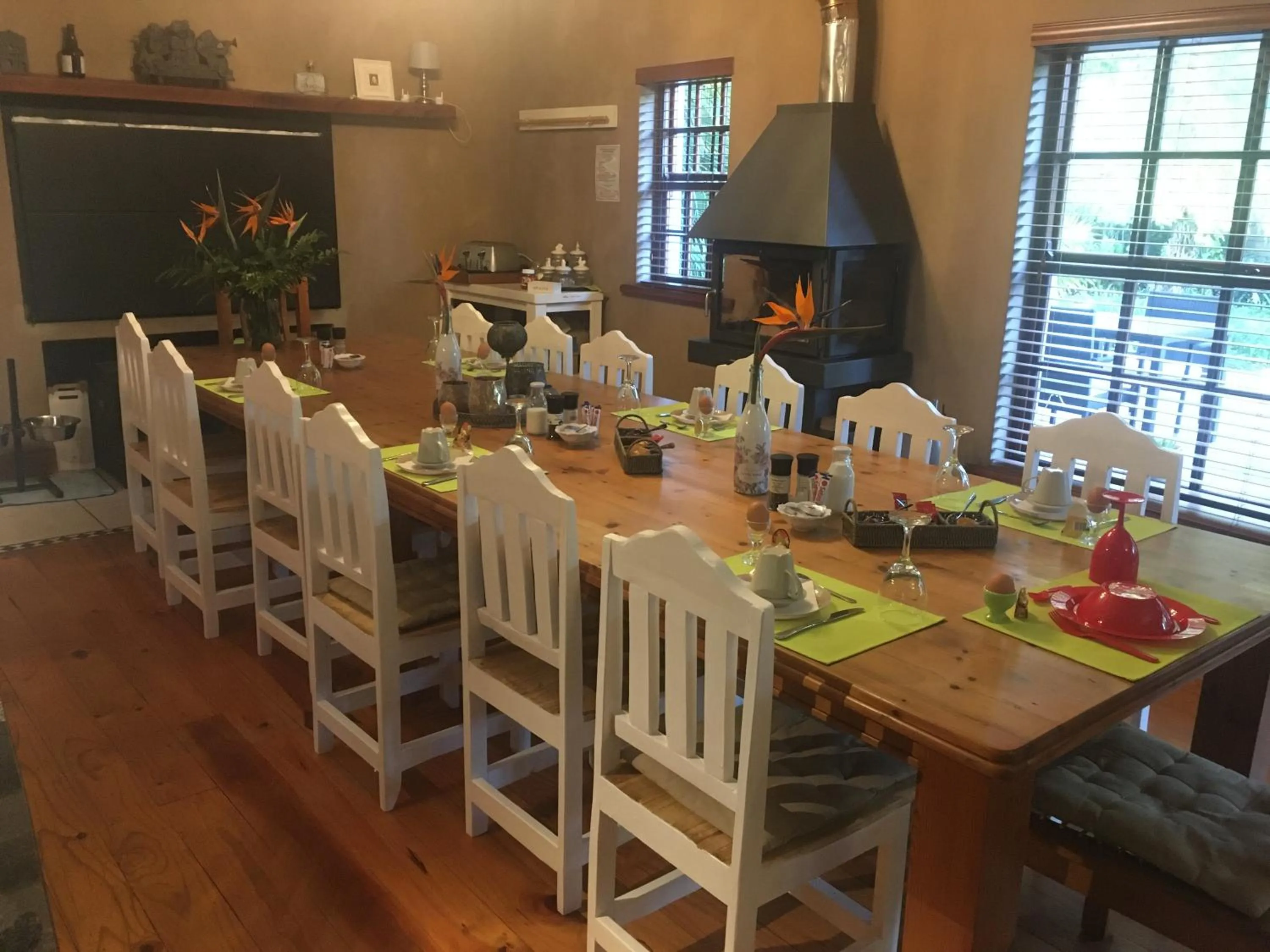 Breakfast in B&B Sauvignon Country Lodge