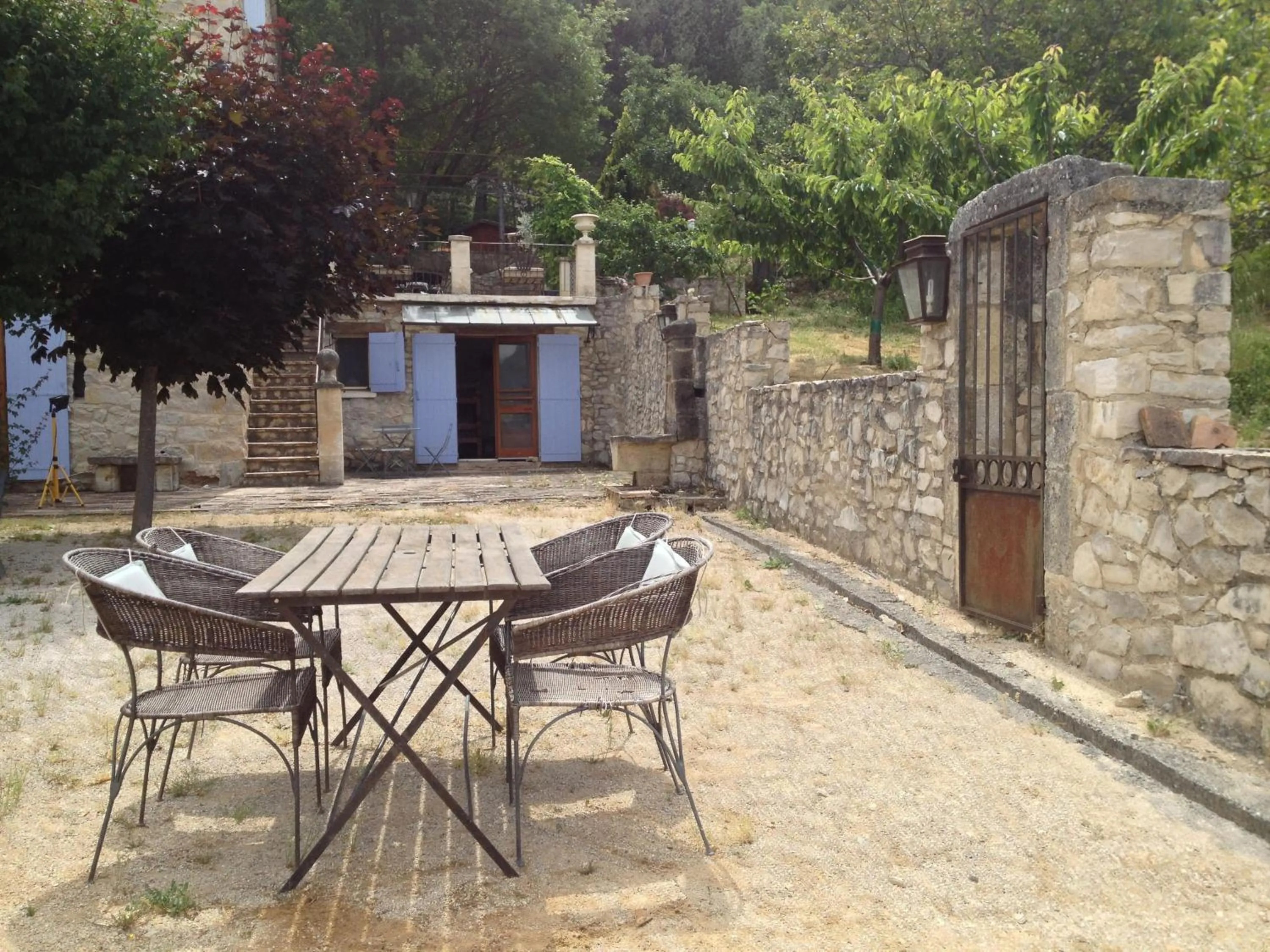 Balcony/Terrace in B&B Le Deffends de Redon