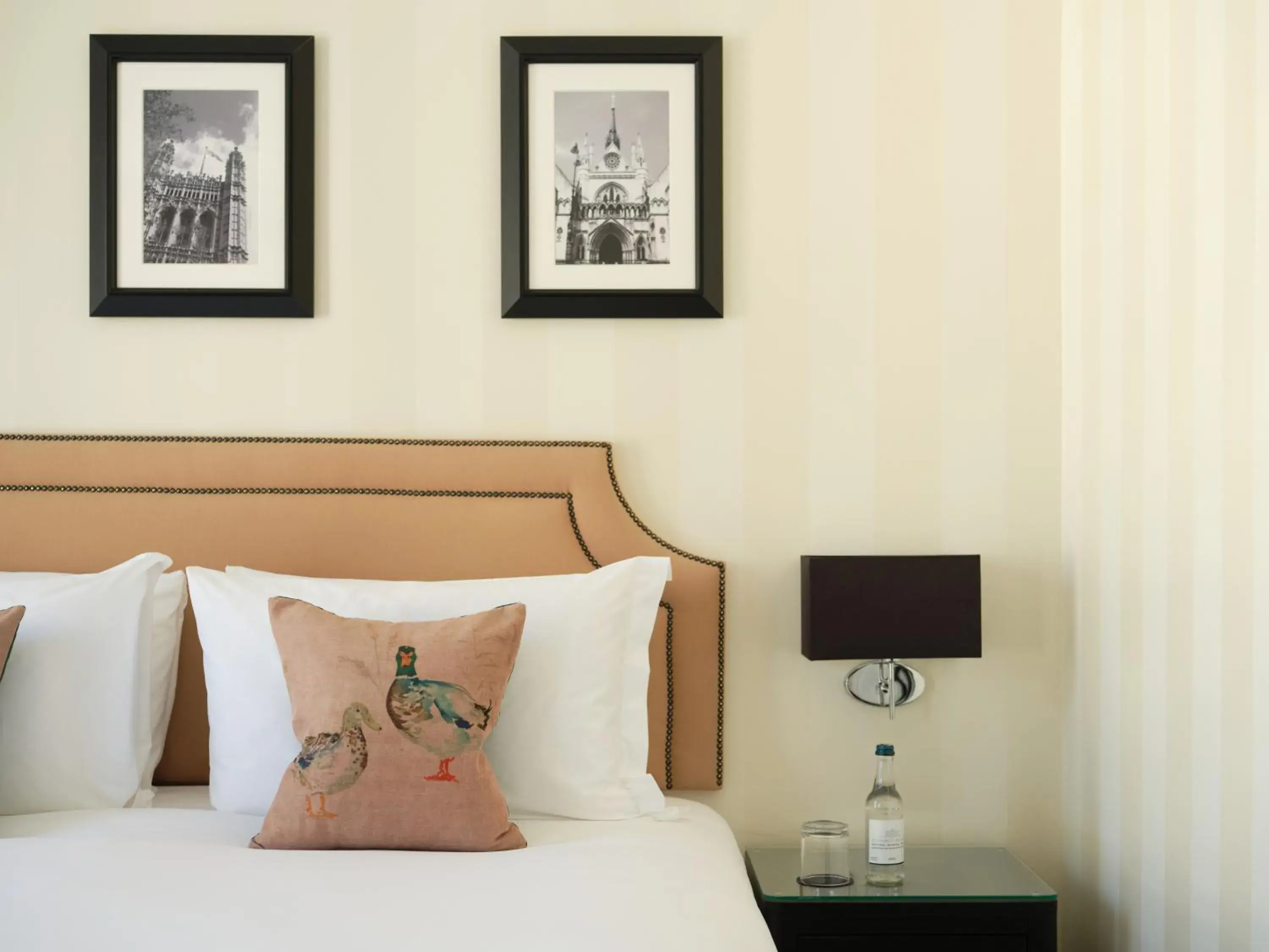 Decorative detail, Bed in Hotel Xenia, Autograph Collection Decorative detail, Bed in Hotel Xenia, Autograph Collection