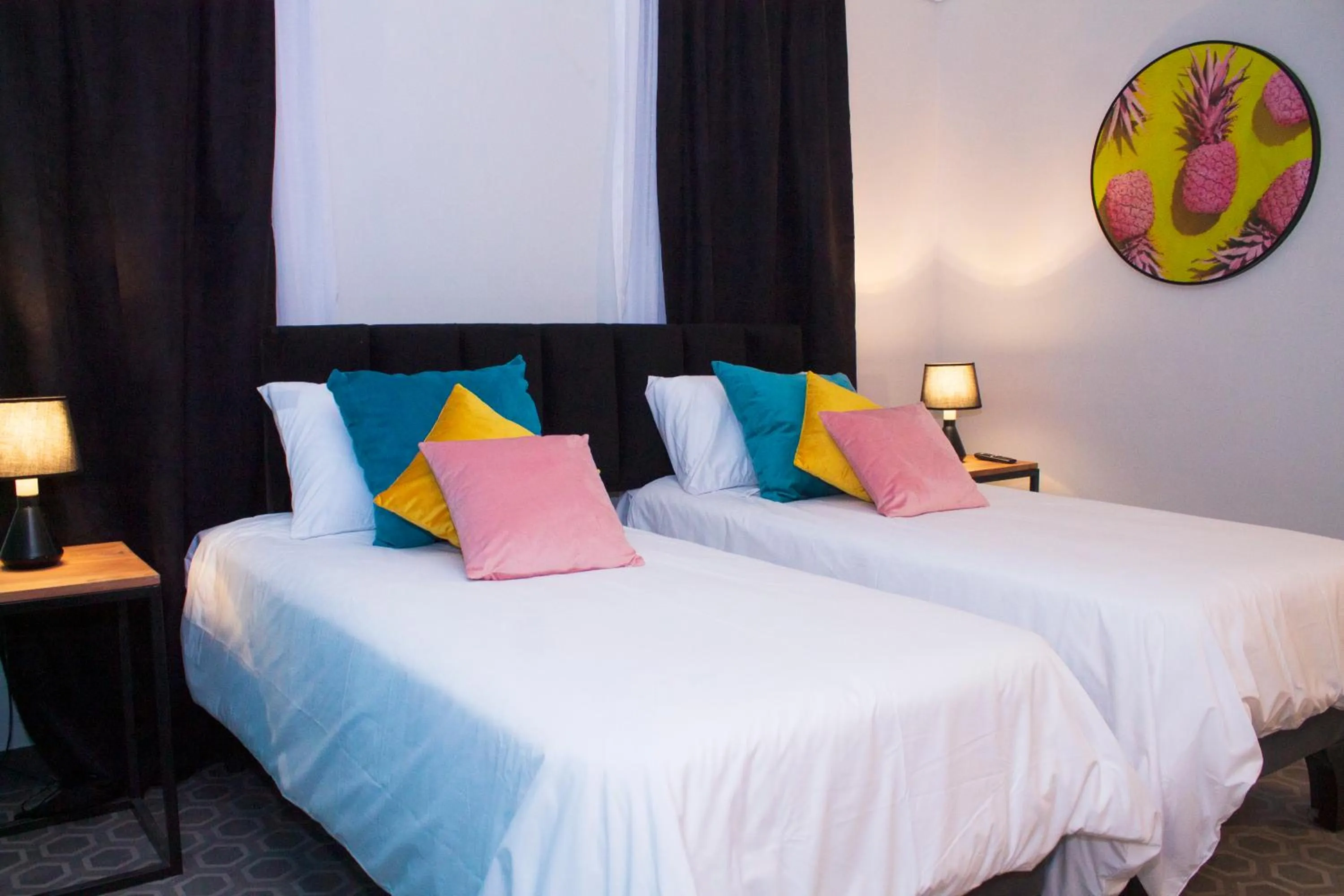 Photo of the whole room, Bed in The PopCity Hotel