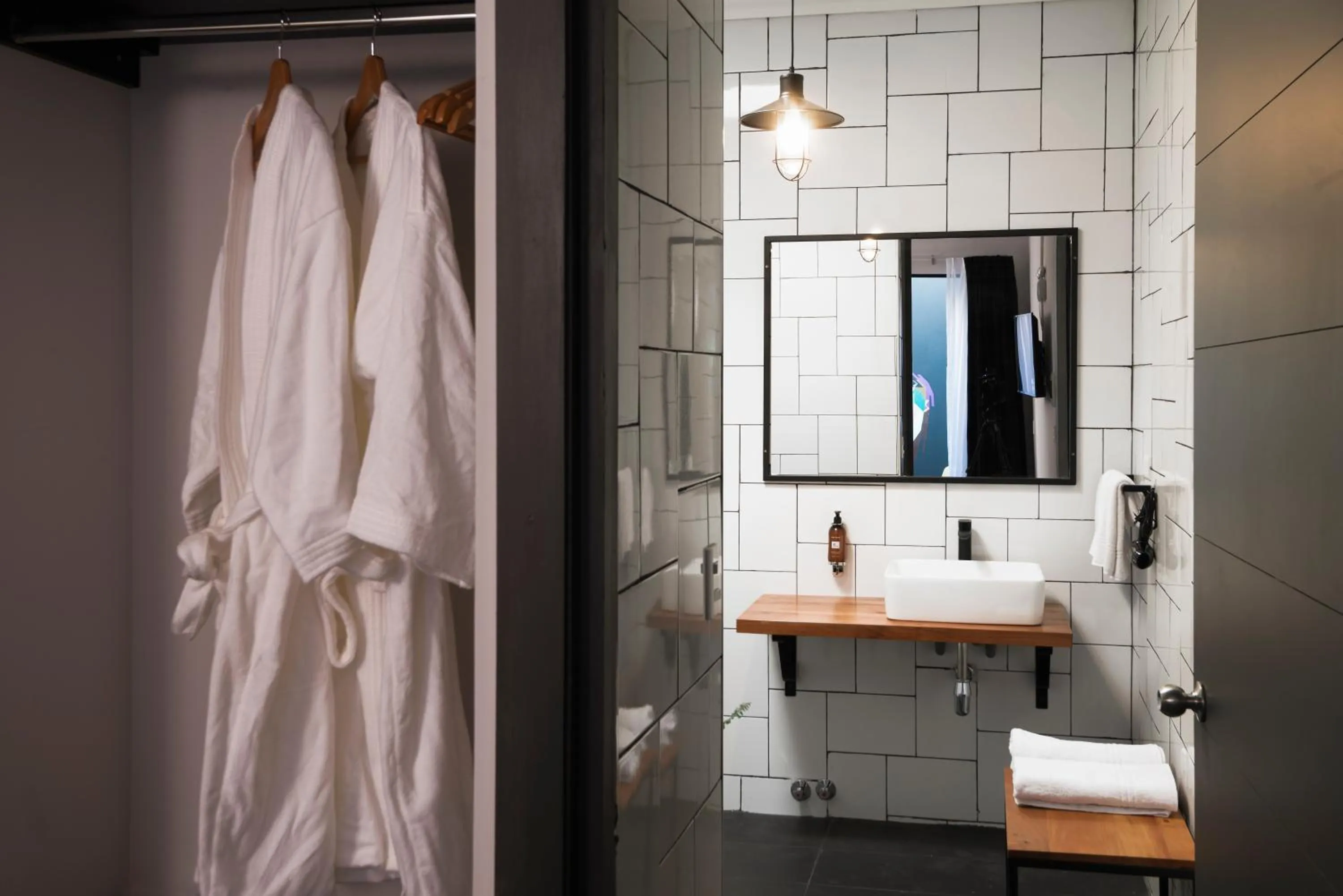 Bathroom in The PopCity Hotel