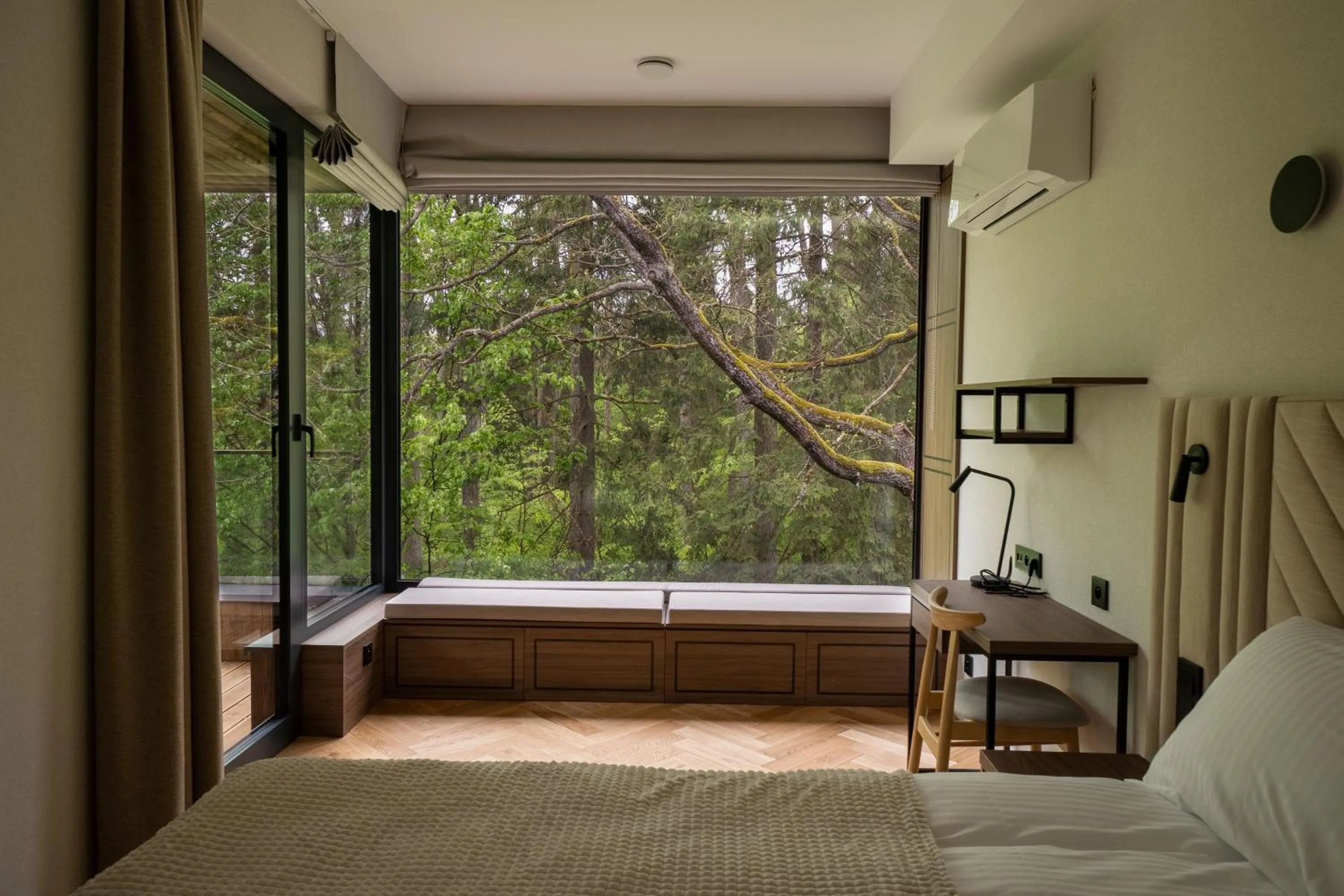 Bedroom, Bed in Enklawa Białowieska Forest & Spa